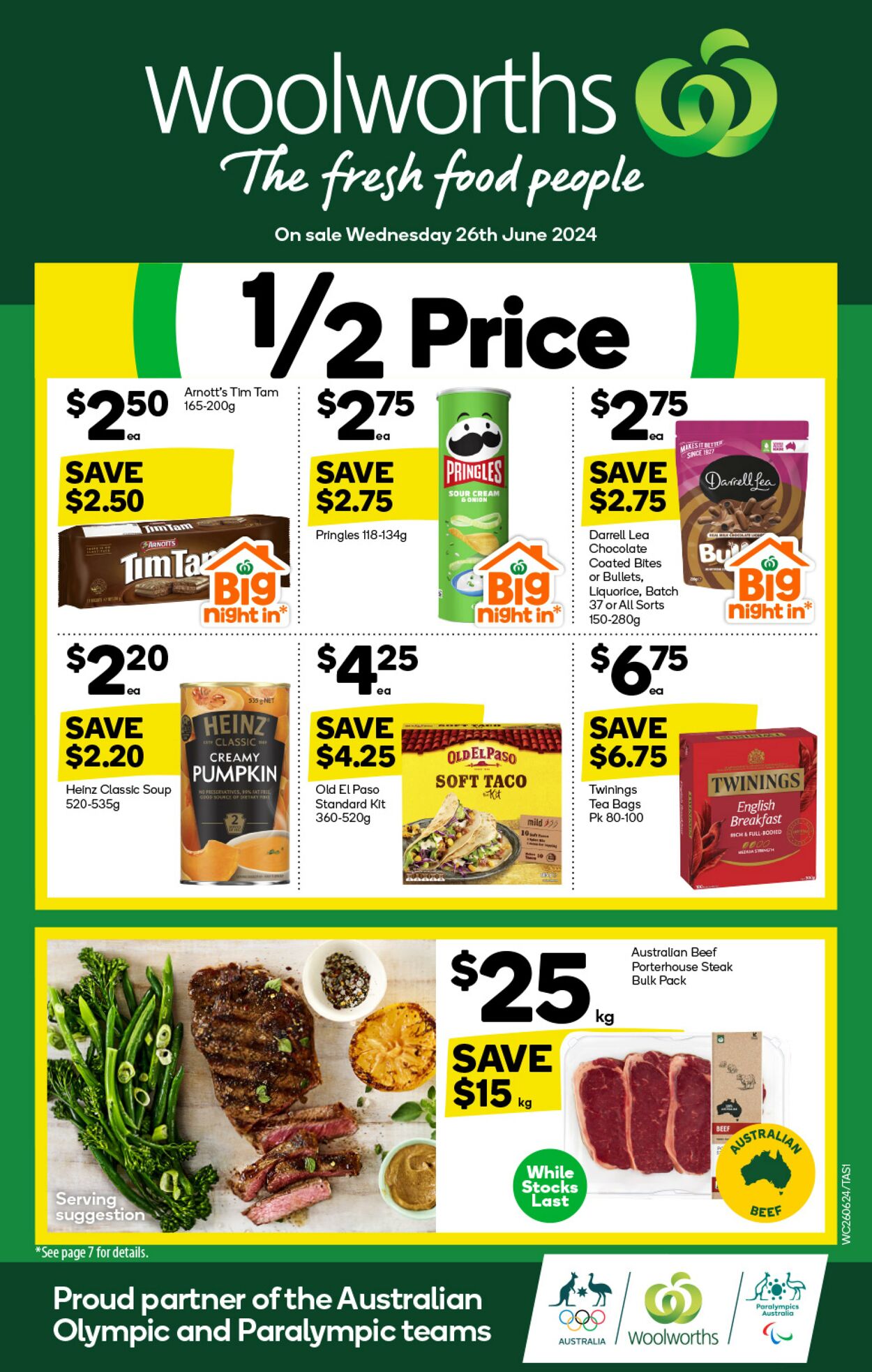 Catalogue Woolworths 26.06.2024 - 02.07.2024