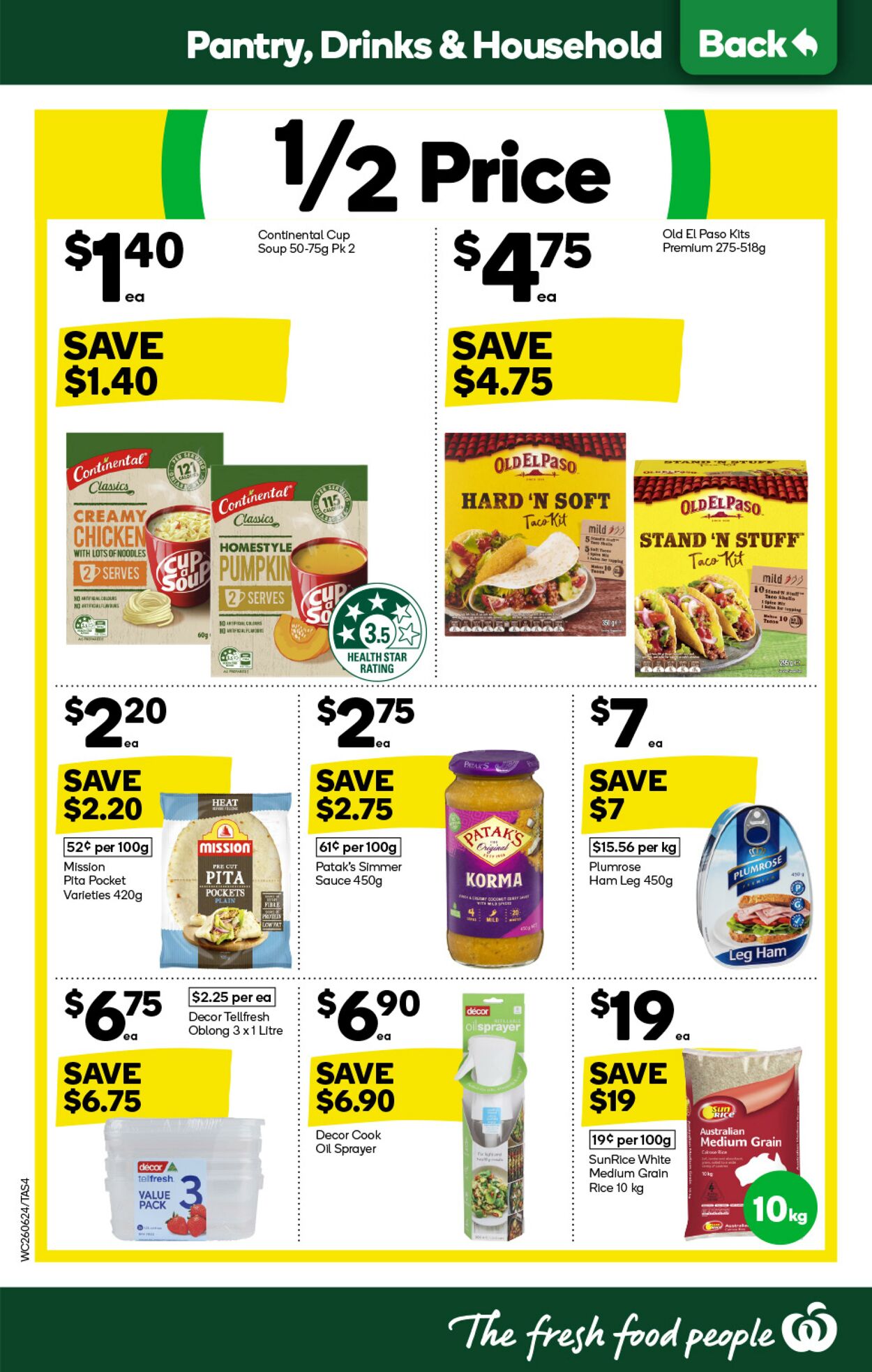 Catalogue Woolworths 26.06.2024 - 02.07.2024