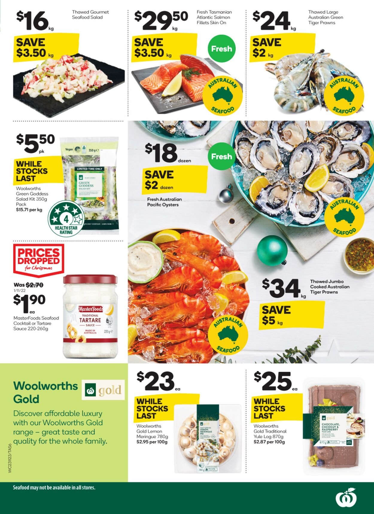 Catalogue Woolworths 23.11.2022 - 29.11.2022