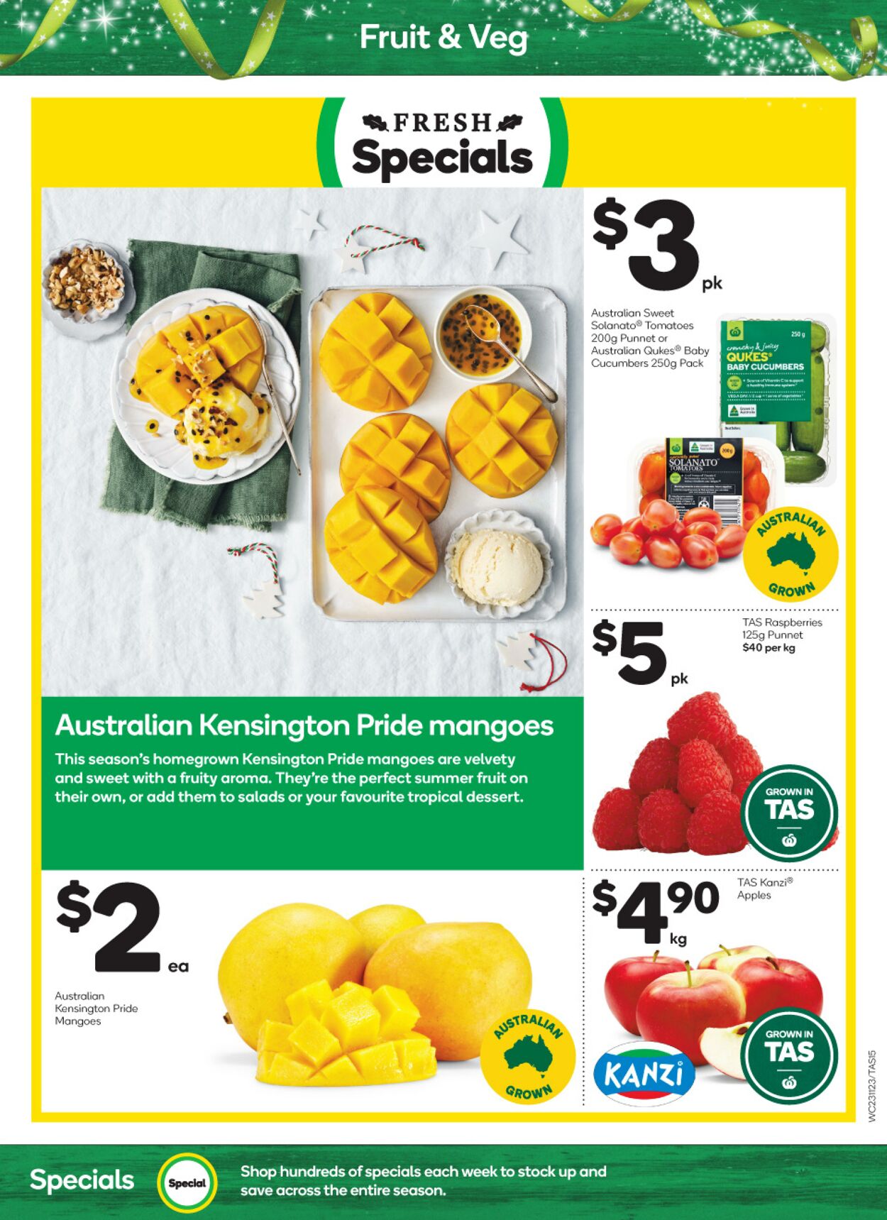 Catalogue Woolworths 23.11.2022 - 29.11.2022