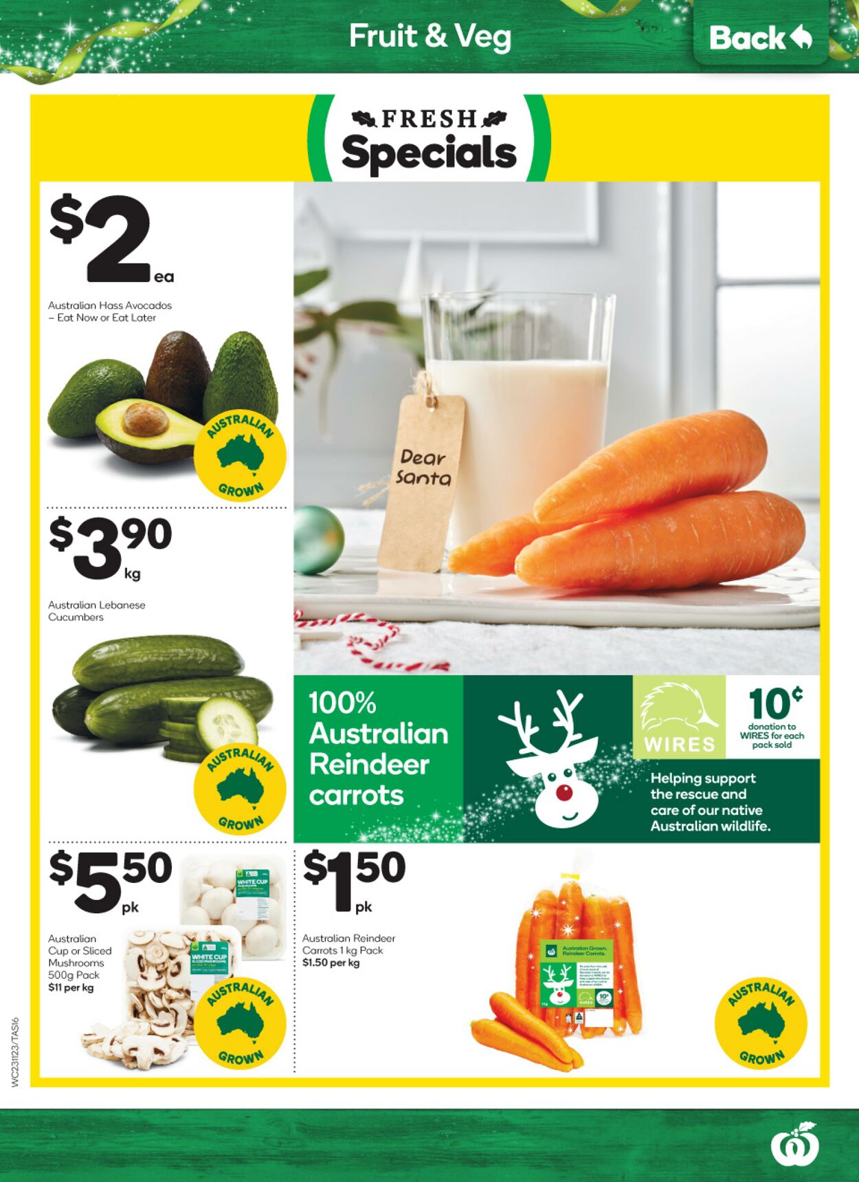 Catalogue Woolworths 23.11.2022 - 29.11.2022