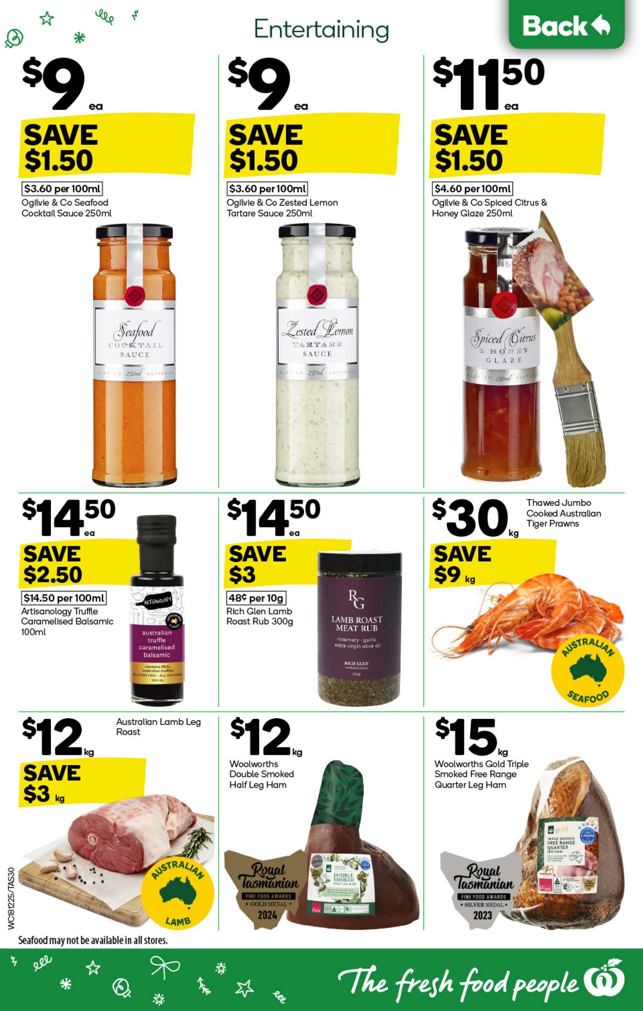 Catalogue Woolworths 18.12.2024 - 24.12.2024