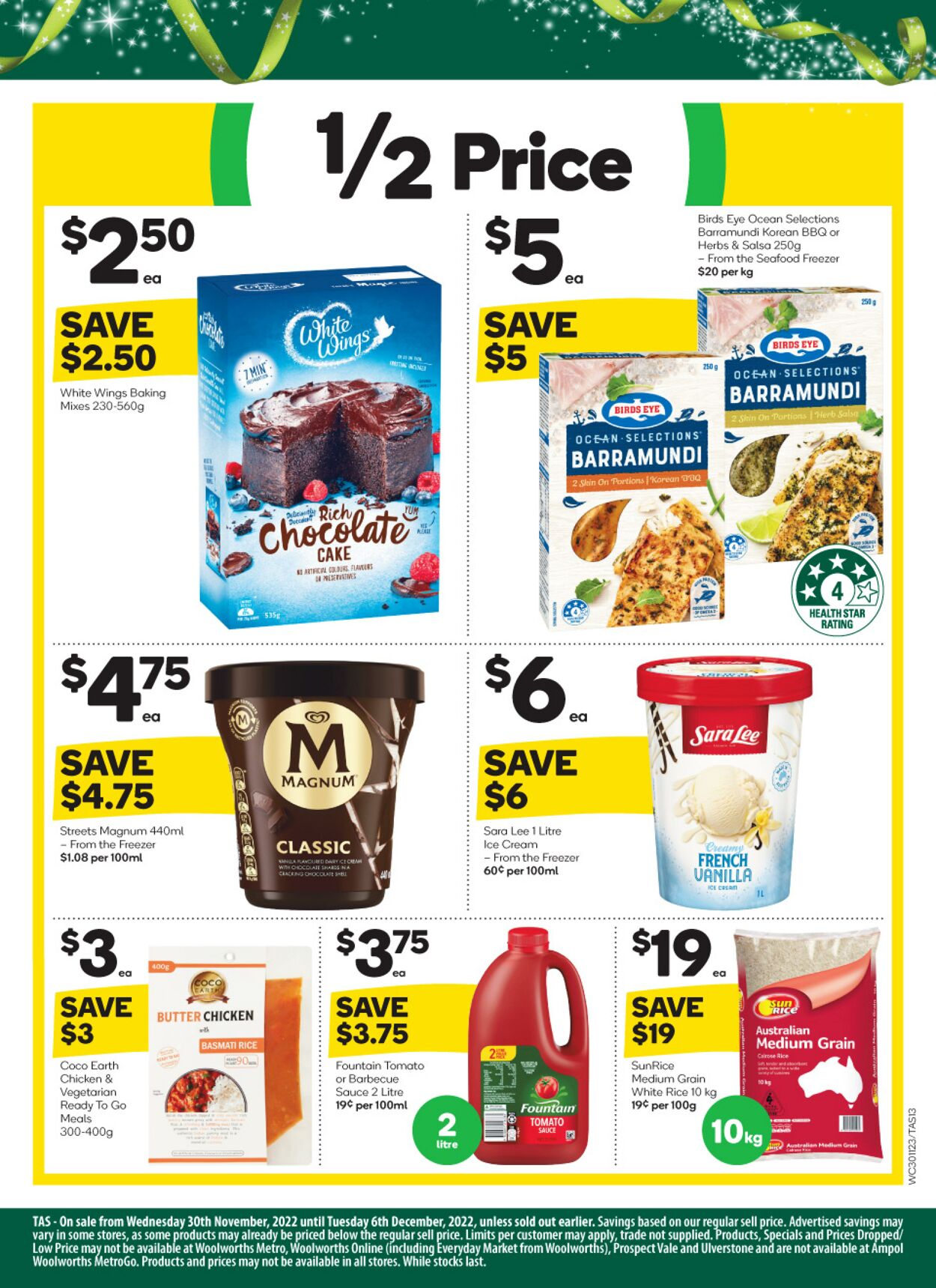 Catalogue Woolworths 30.11.2022 - 06.12.2022