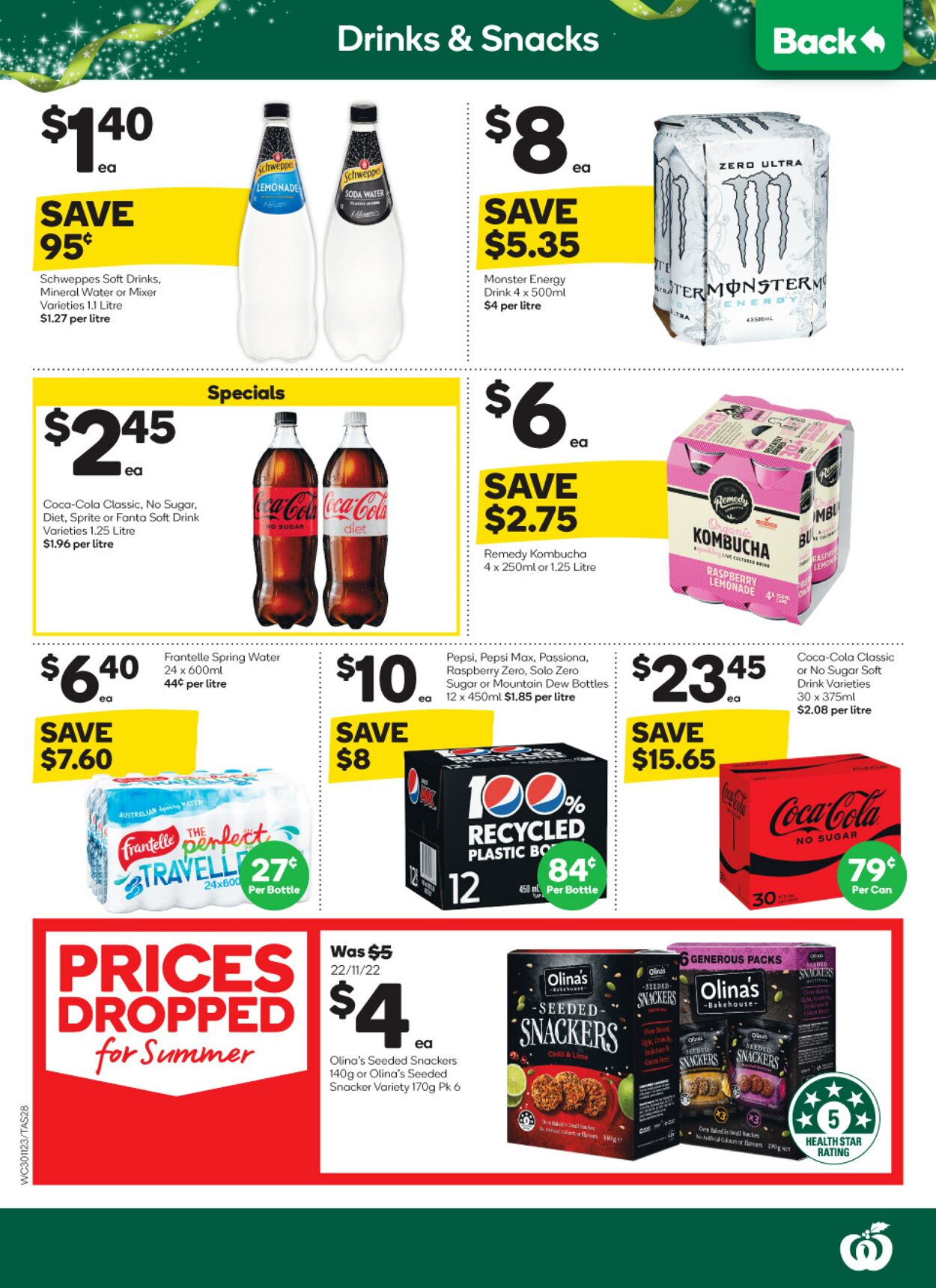 Catalogue Woolworths 30.11.2022 - 06.12.2022