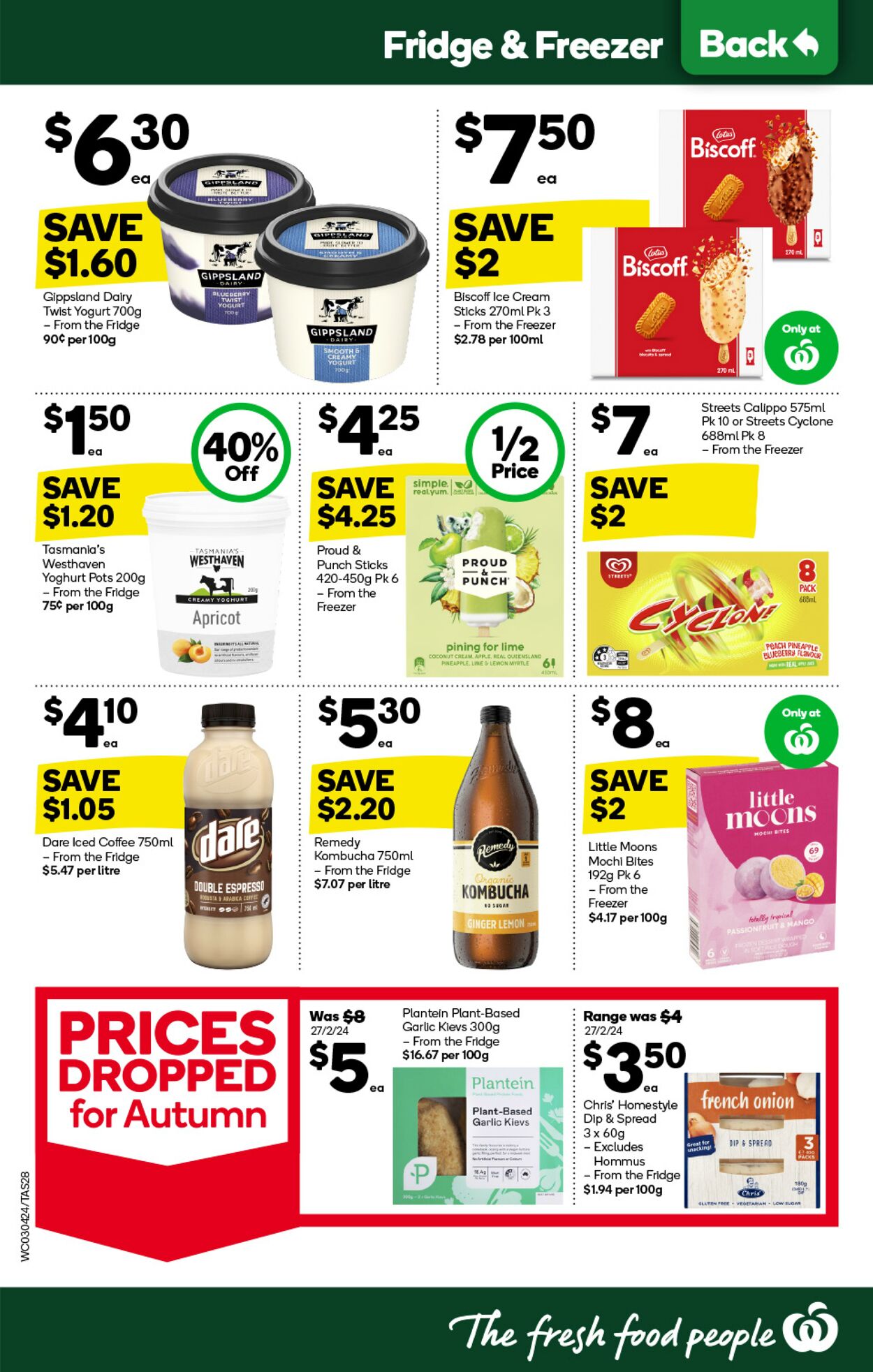 Catalogue Woolworths 03.04.2024 - 09.04.2024