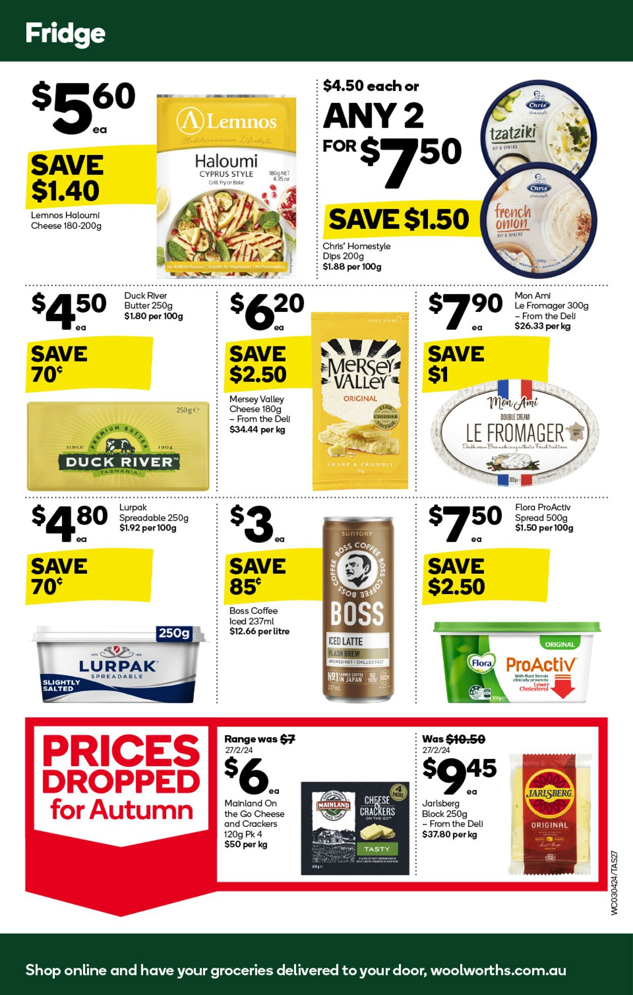 Catalogue Woolworths 03.04.2024 - 09.04.2024