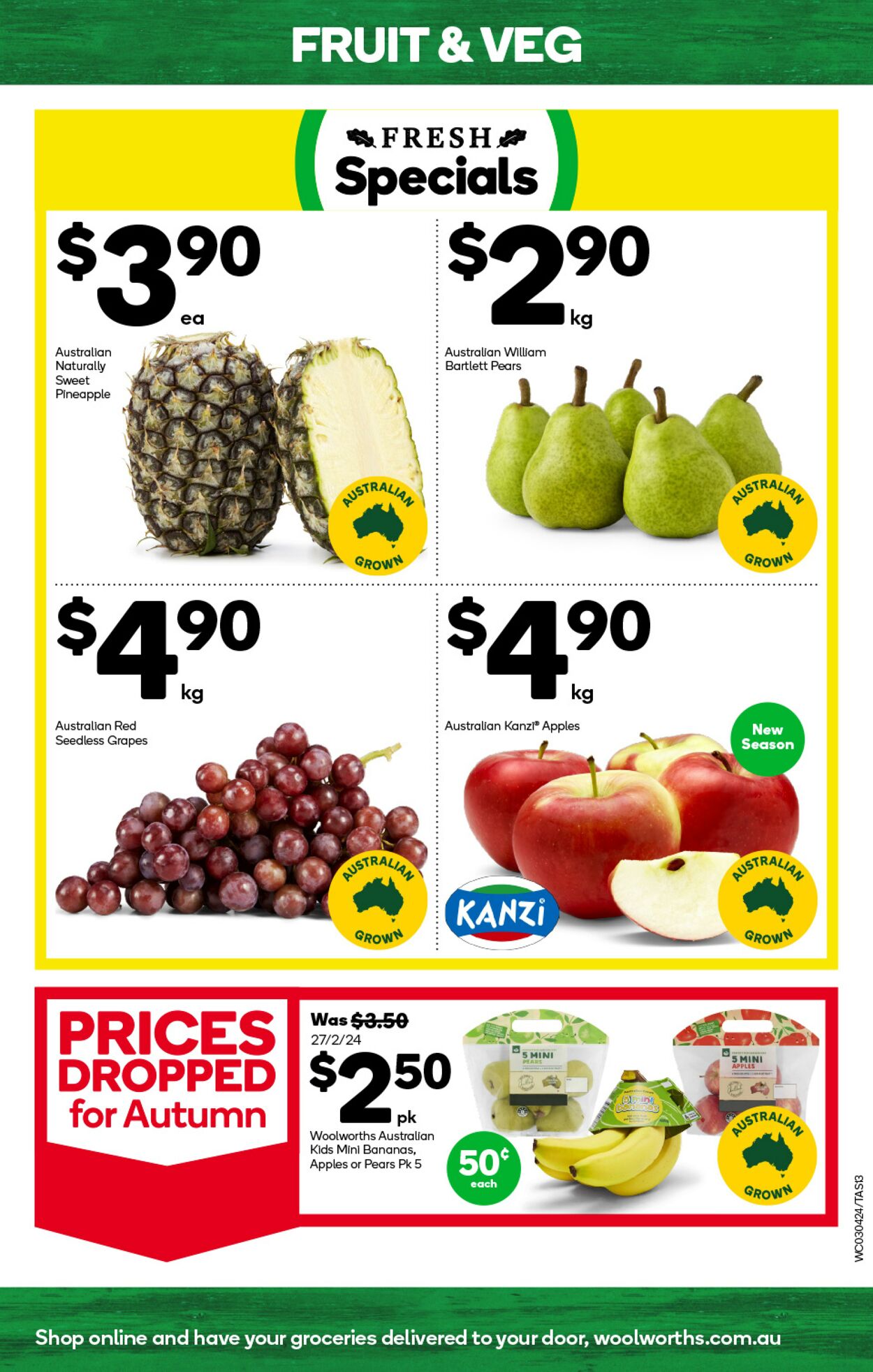 Catalogue Woolworths 03.04.2024 - 09.04.2024