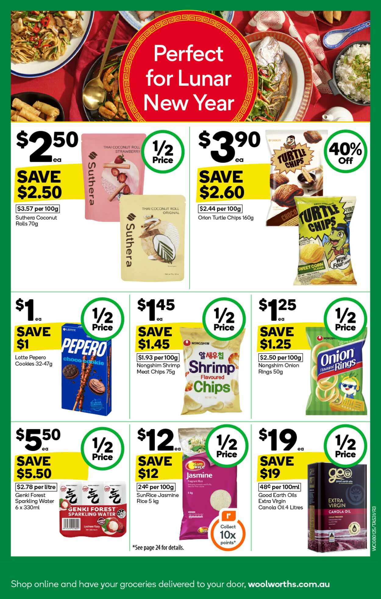 Catalogue Woolworths 08.01.2025 - 14.01.2025