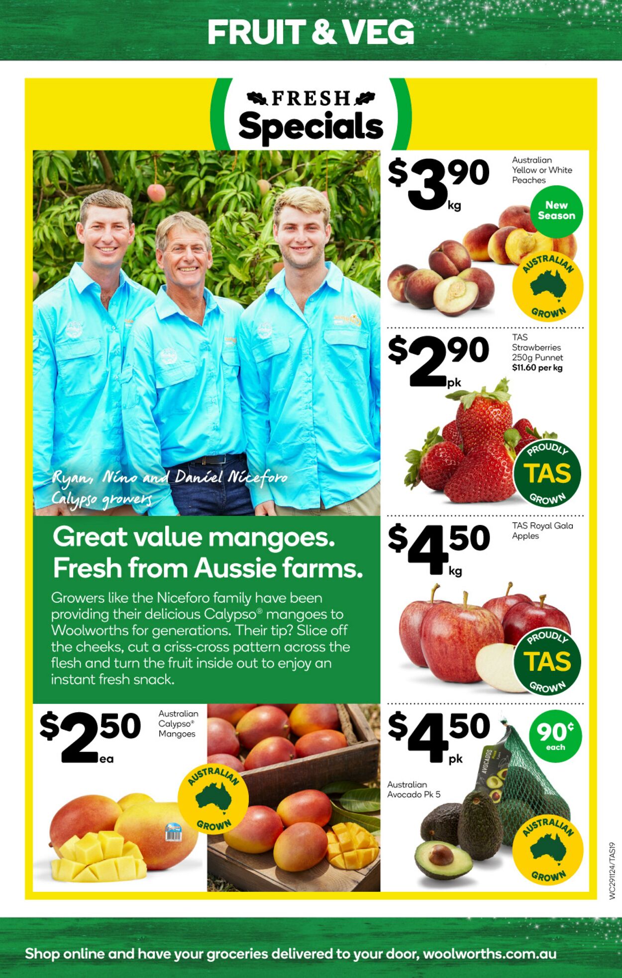 Catalogue Woolworths 29.11.2023 - 05.12.2023