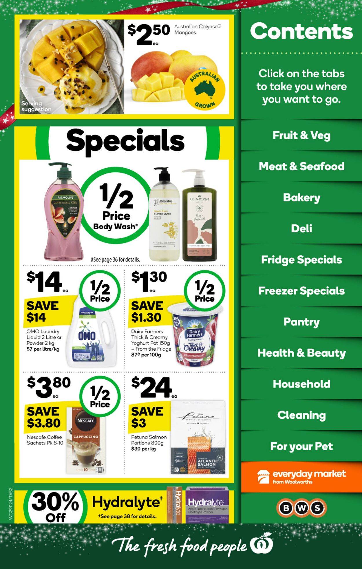 Catalogue Woolworths 29.11.2023 - 05.12.2023