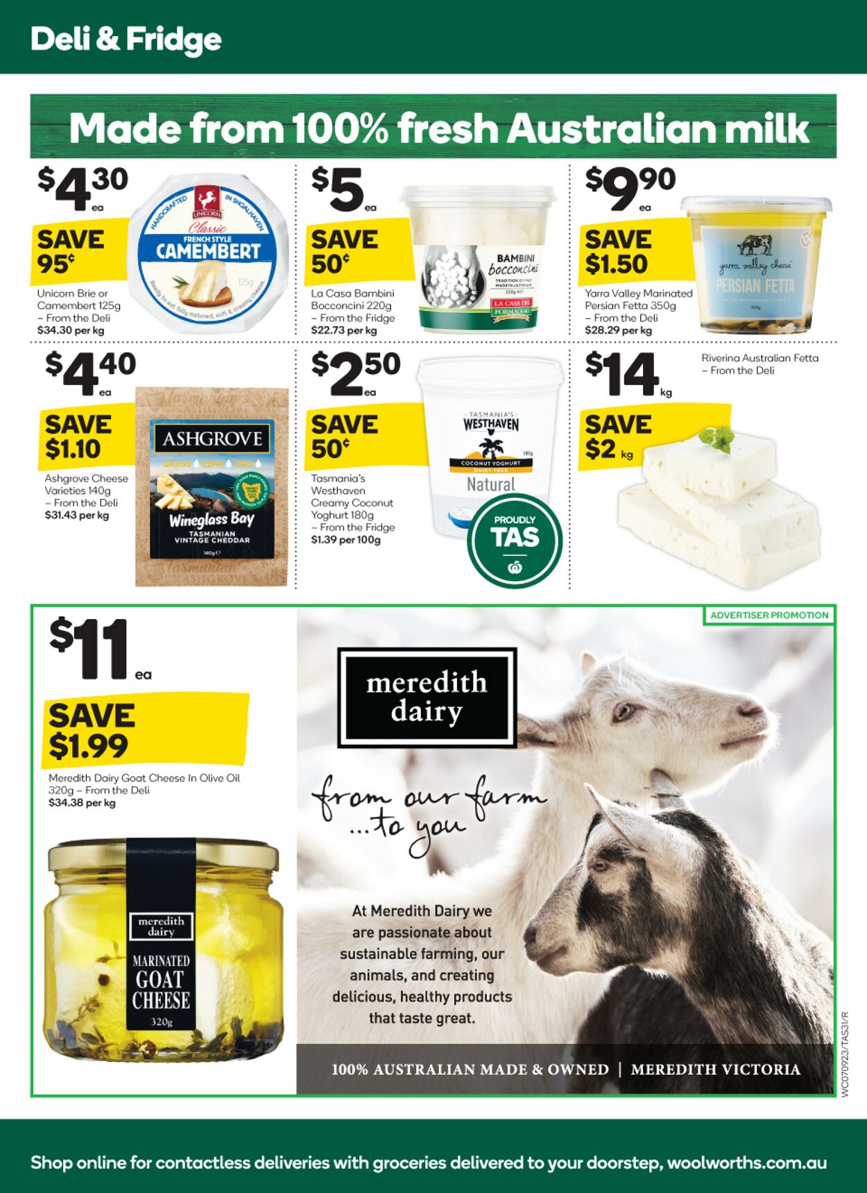 Catalogue Woolworths 07.09.2022 - 13.09.2022