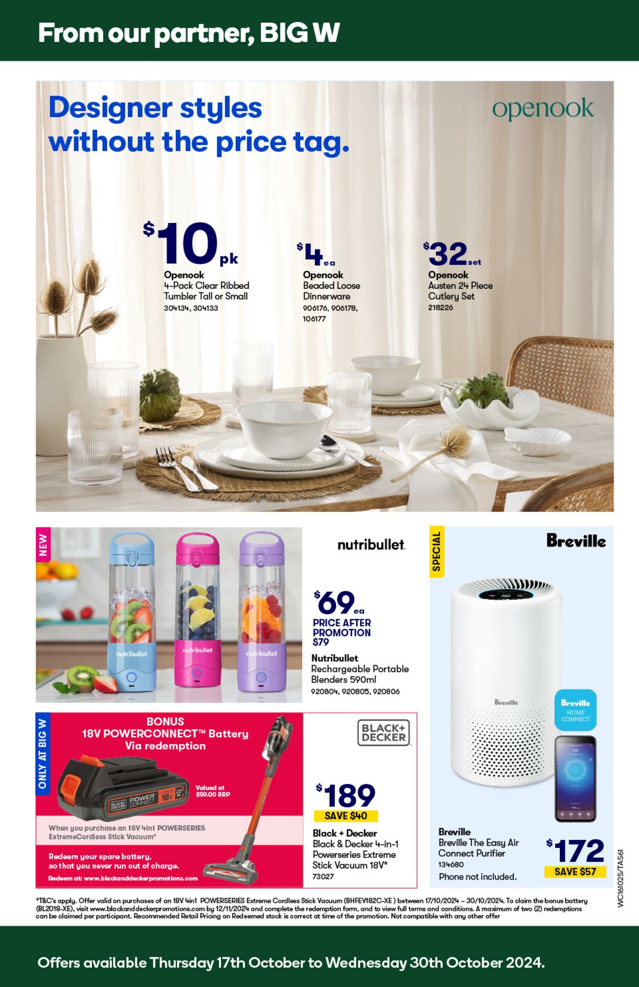 Catalogue Woolworths 16.10.2024 - 22.10.2024