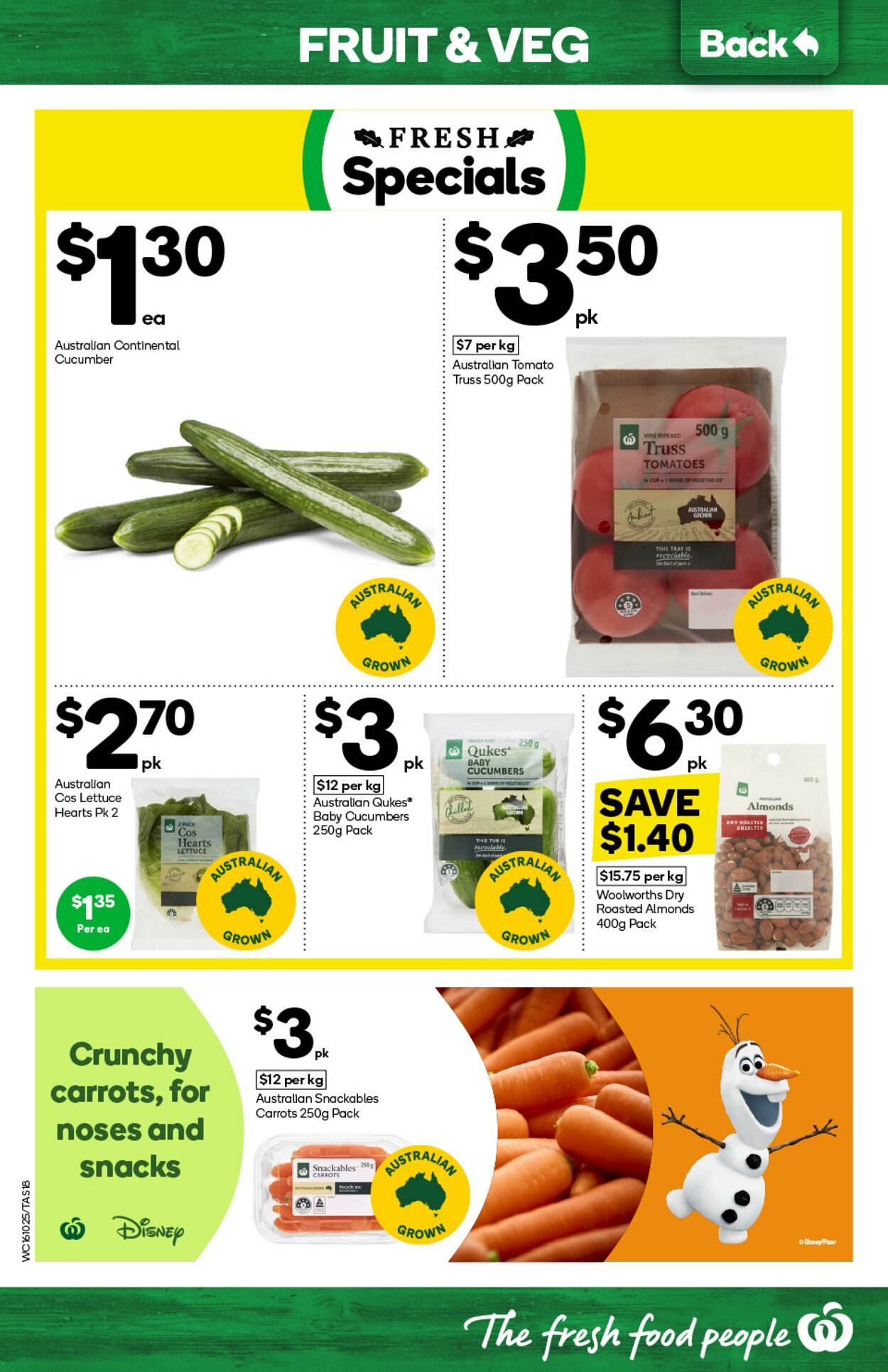 Catalogue Woolworths 16.10.2024 - 22.10.2024