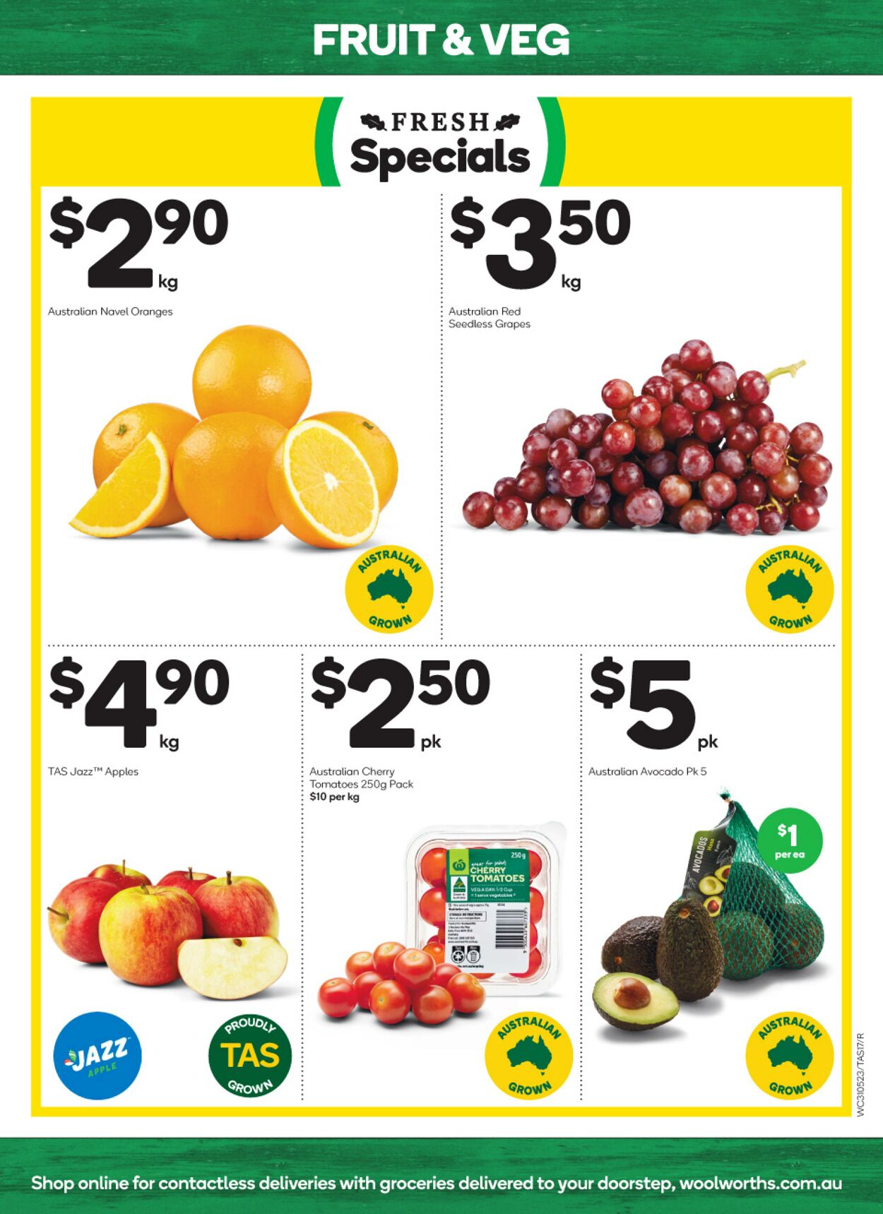 Catalogue Woolworths 31.05.2023 - 06.06.2023