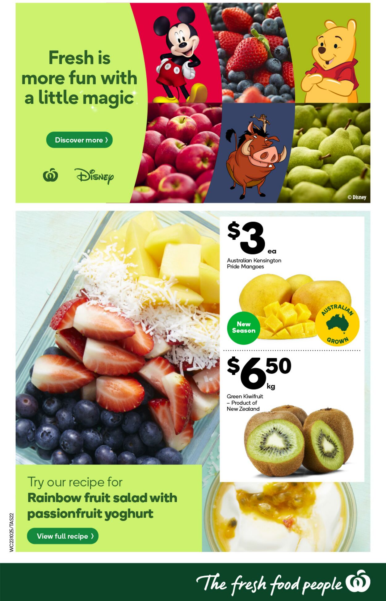 Catalogue Woolworths 23.10.2024 - 29.10.2024