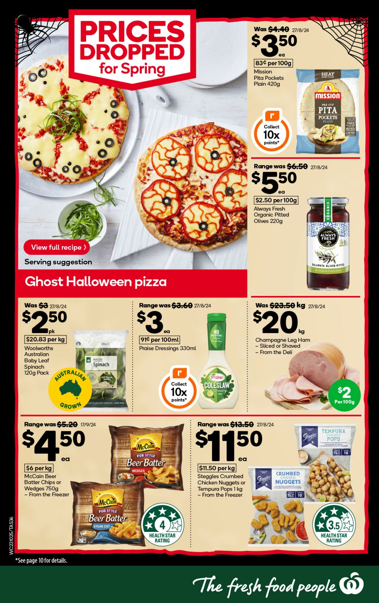 Catalogue Woolworths 23.10.2024 - 29.10.2024