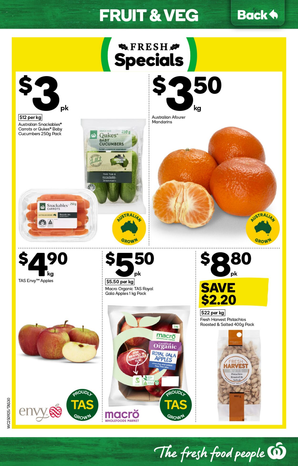 Catalogue Woolworths 25.09.2024 - 01.10.2024