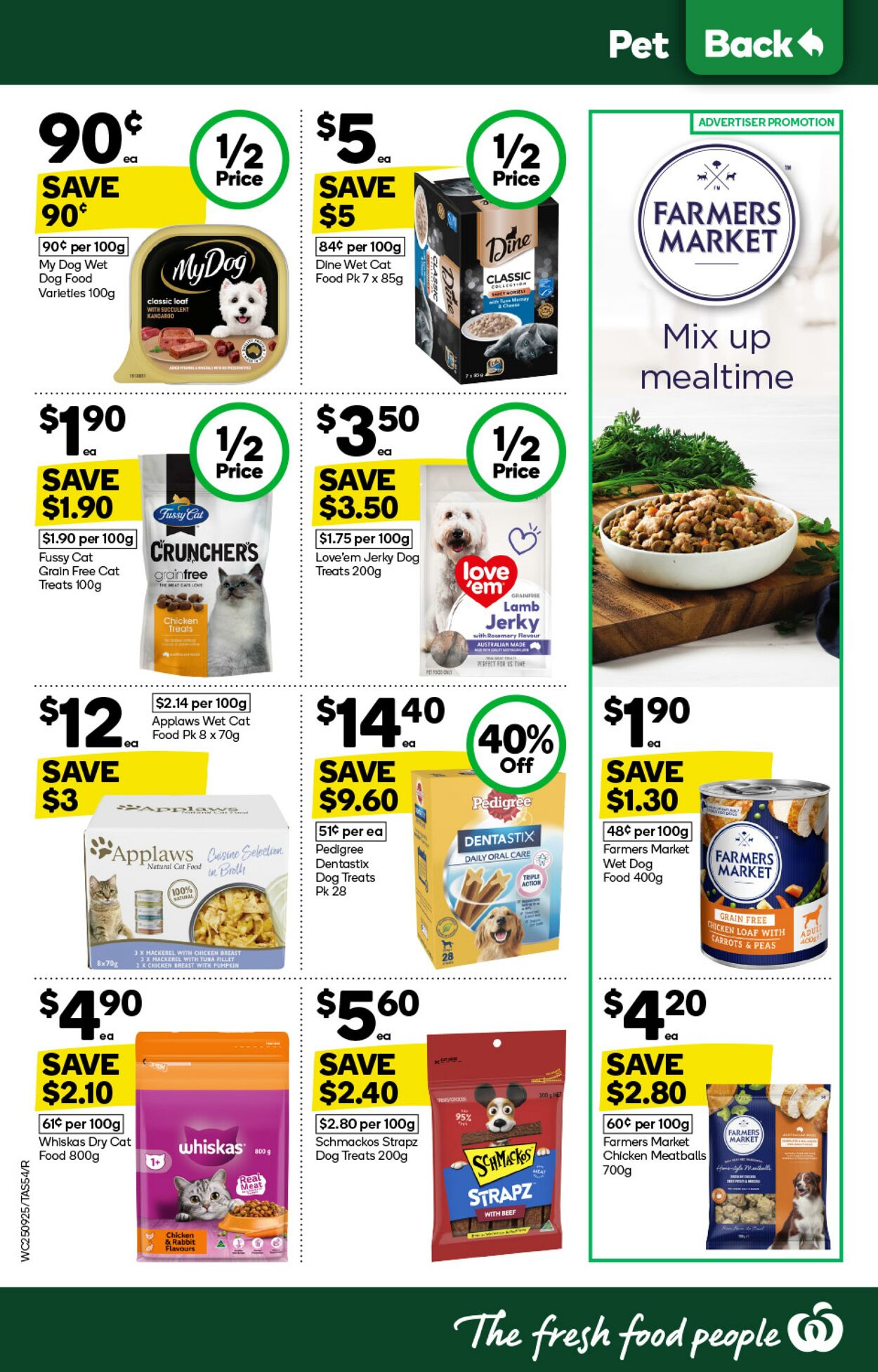 Catalogue Woolworths 25.09.2024 - 01.10.2024