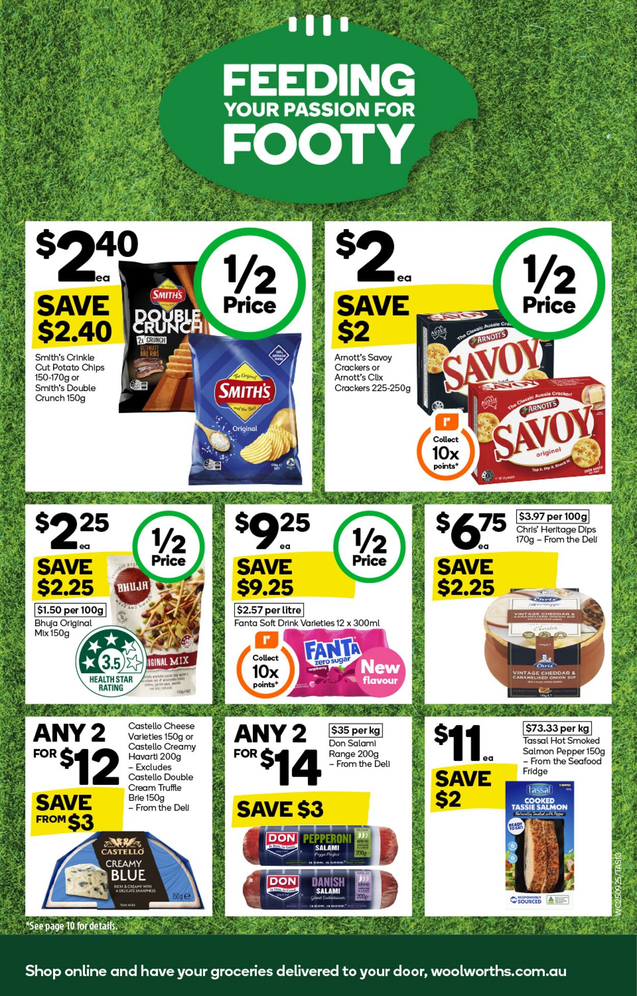 Catalogue Woolworths 25.09.2024 - 01.10.2024