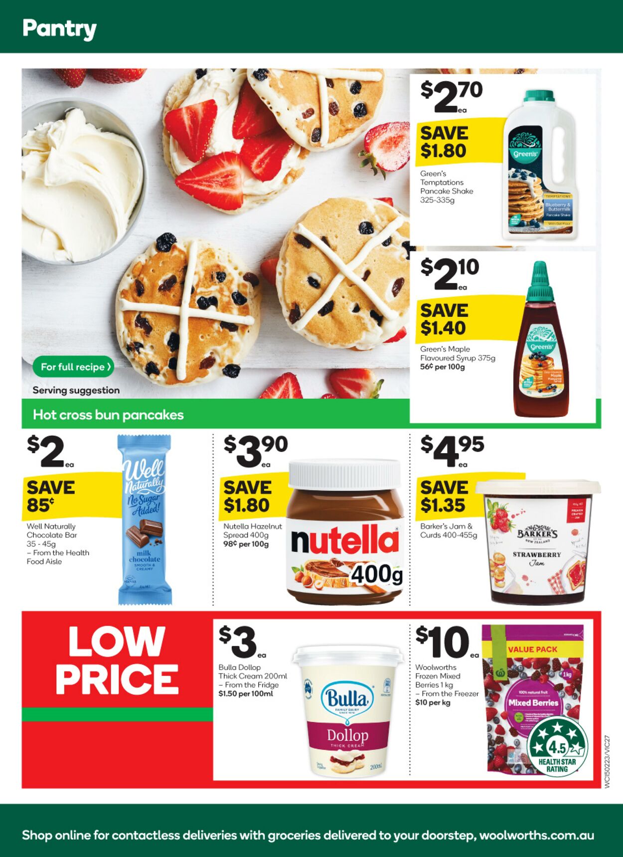 Catalogue Woolworths 15.02.2023 - 21.02.2023