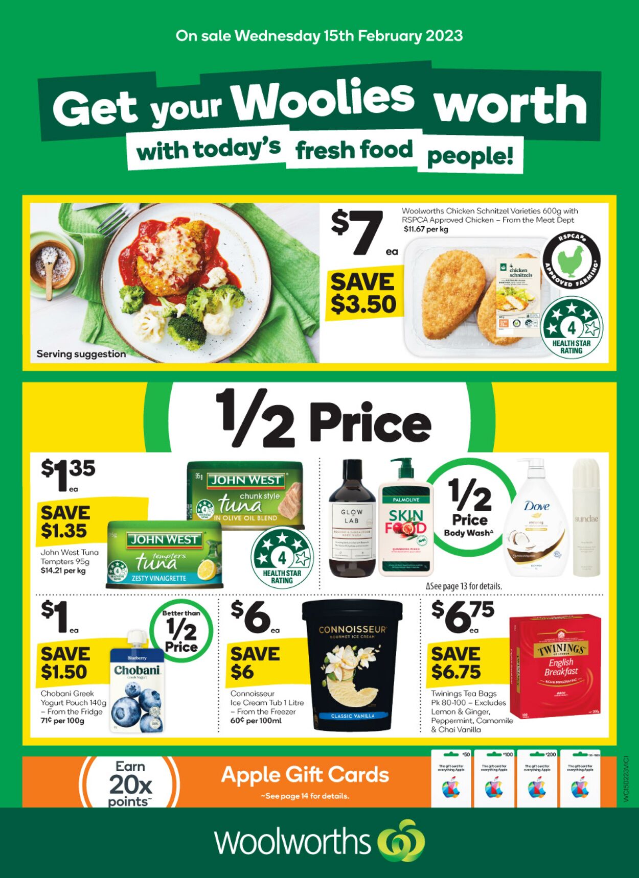 Catalogue Woolworths 15.02.2023 - 21.02.2023