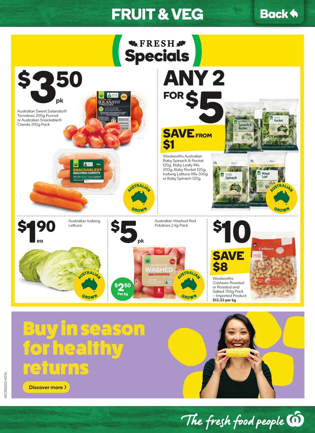 Catalogue Woolworths 15.02.2023 - 21.02.2023