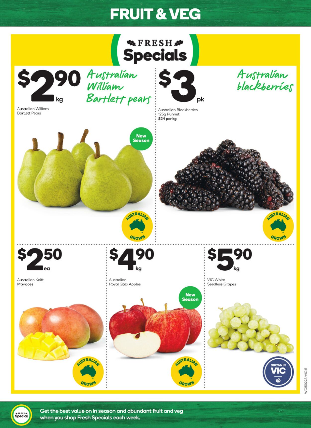 Catalogue Woolworths 15.02.2023 - 21.02.2023