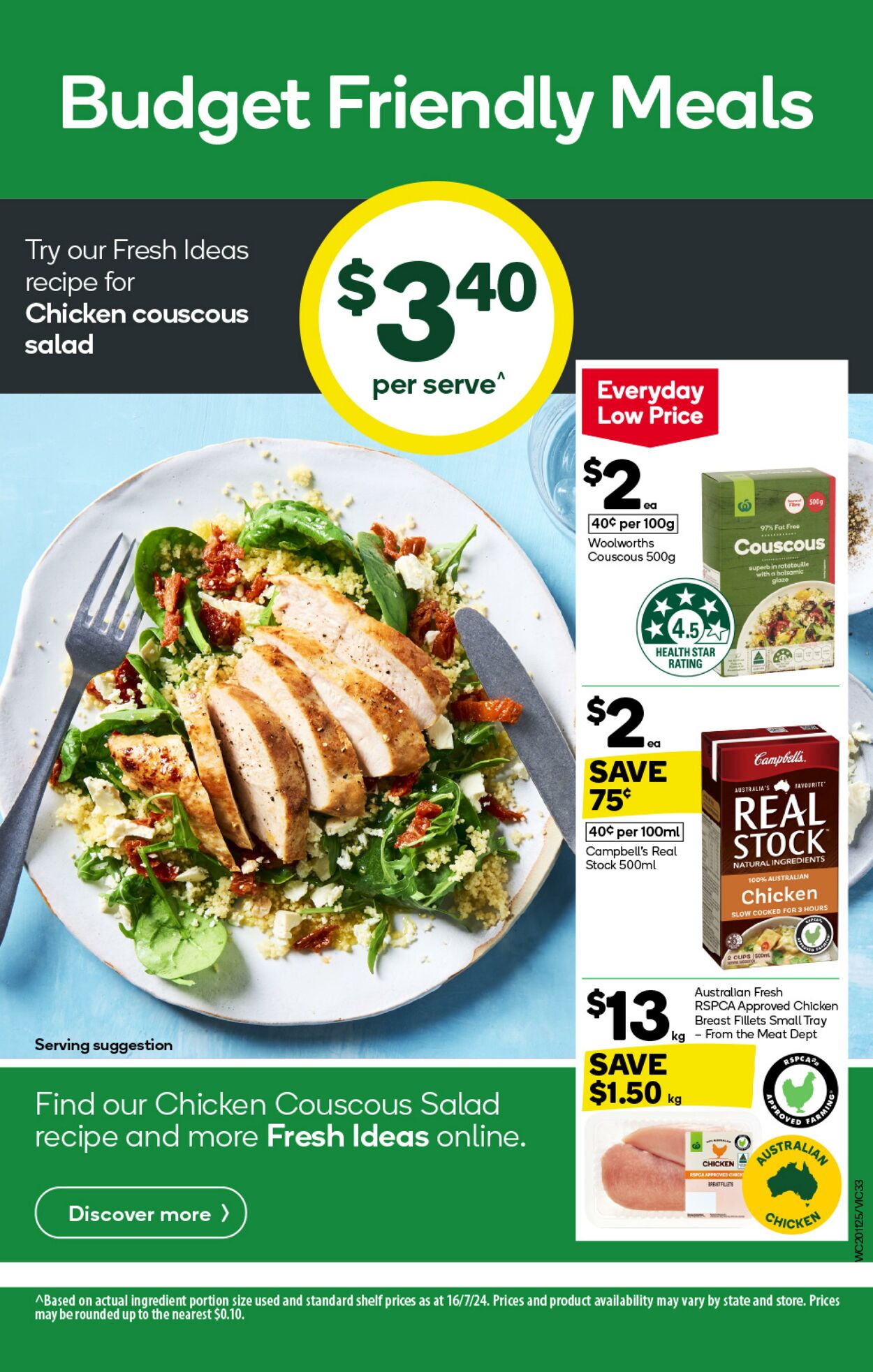 Catalogue Woolworths 20.11.2024 - 26.11.2024