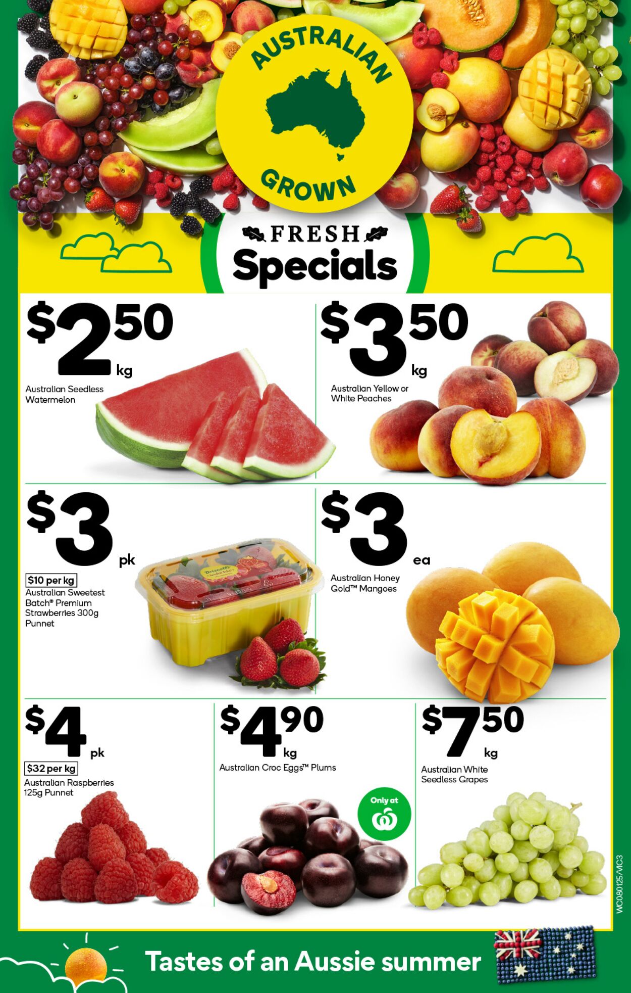 Catalogue Woolworths 08.01.2025 - 14.01.2025