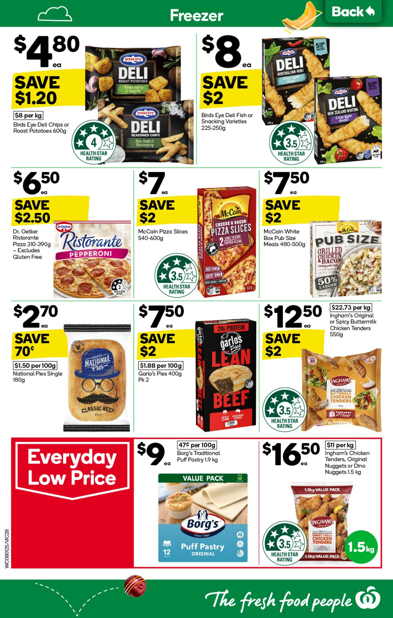 Catalogue Woolworths 08.01.2025 - 14.01.2025