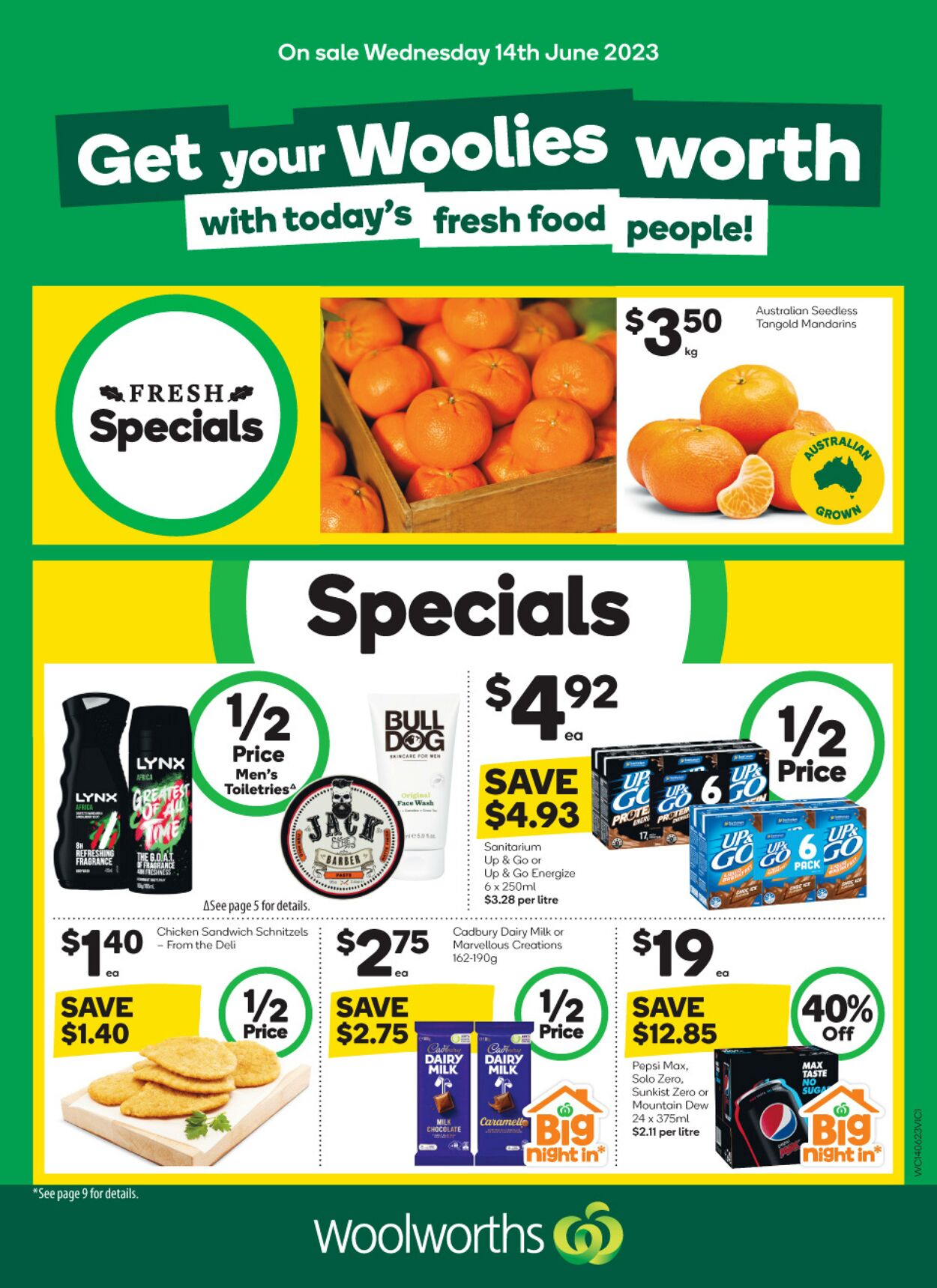 Catalogue Woolworths 14.06.2023 - 20.06.2023