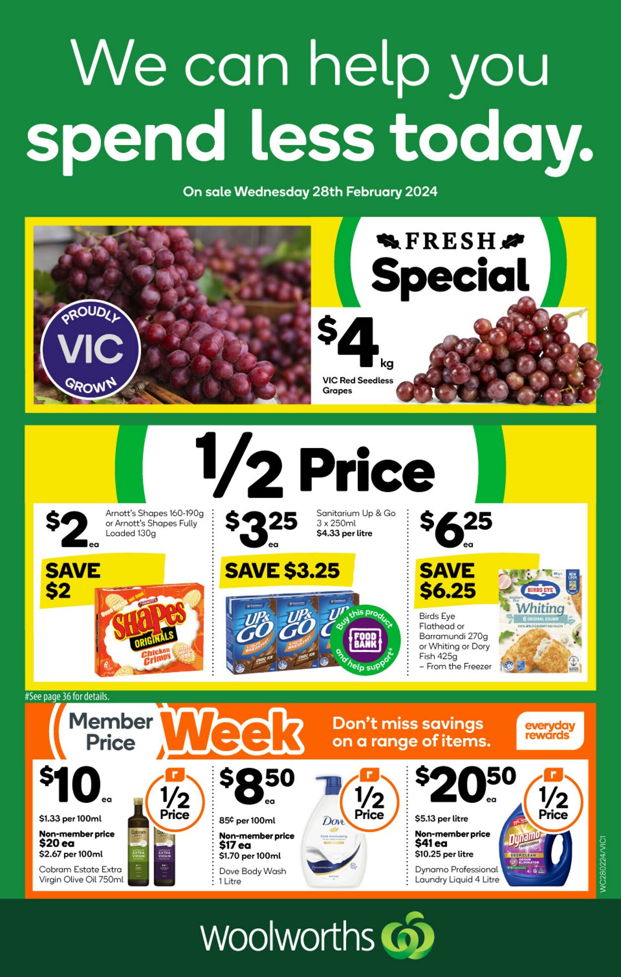 Catalogue Woolworths - Weekly Specials Catalogue VIC 28 Feb, 2024 - 5 Mar, 2024