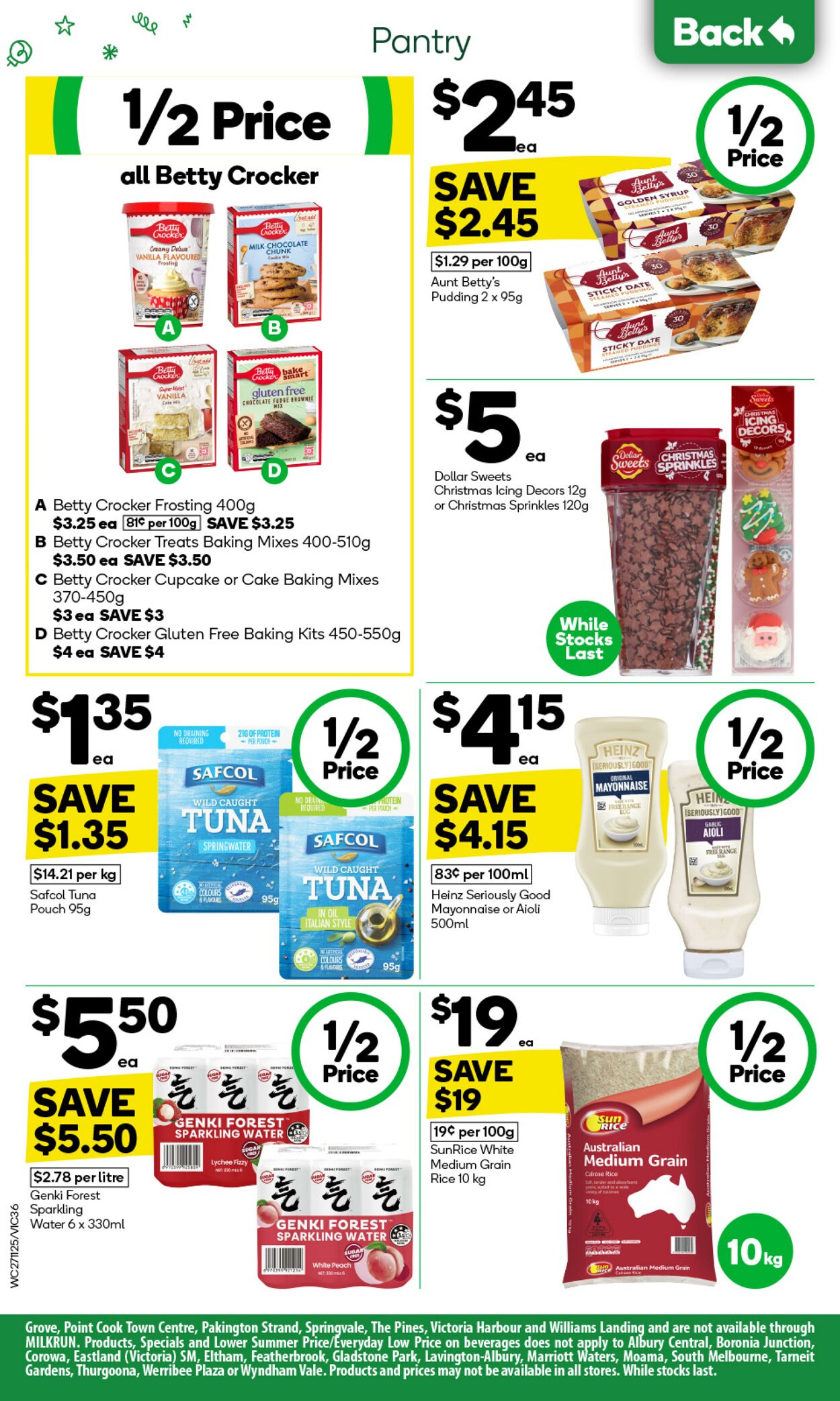 Catalogue Woolworths 27.11.2024 - 03.12.2024