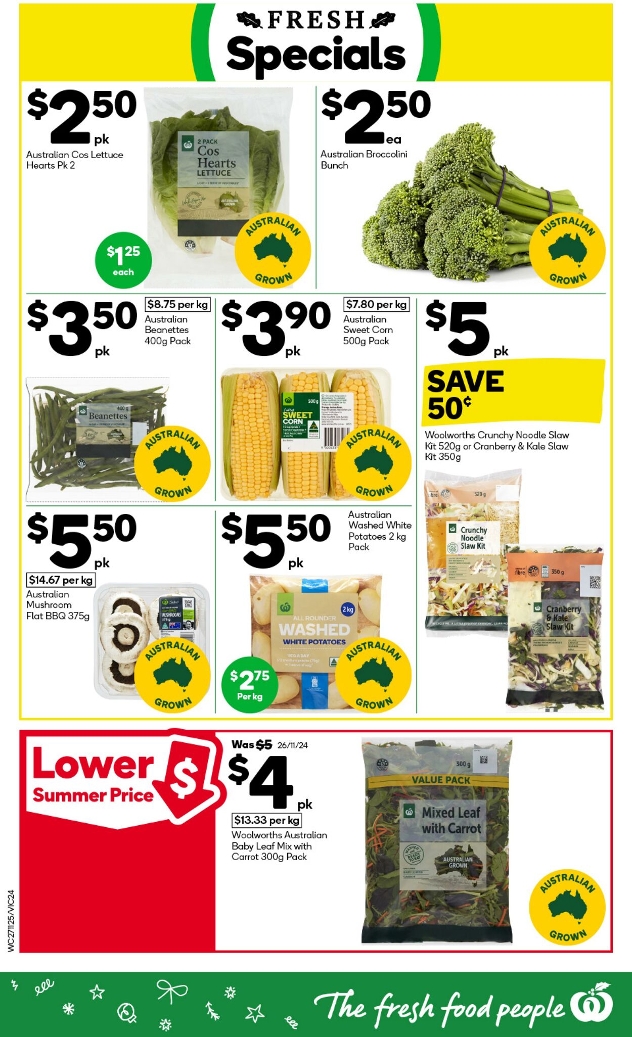 Catalogue Woolworths 27.11.2024 - 03.12.2024