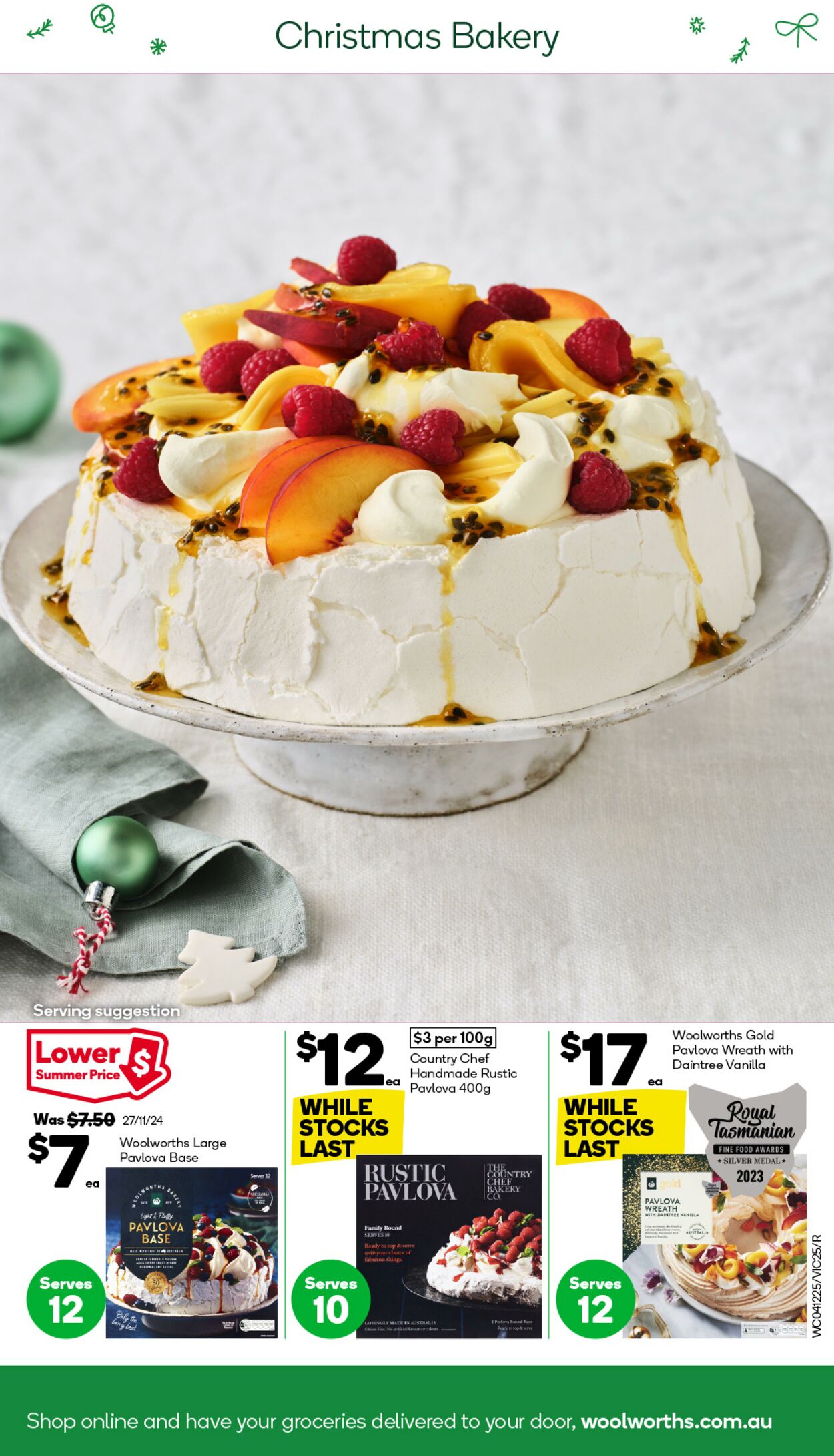 Catalogue Woolworths 04.12.2024 - 10.12.2024