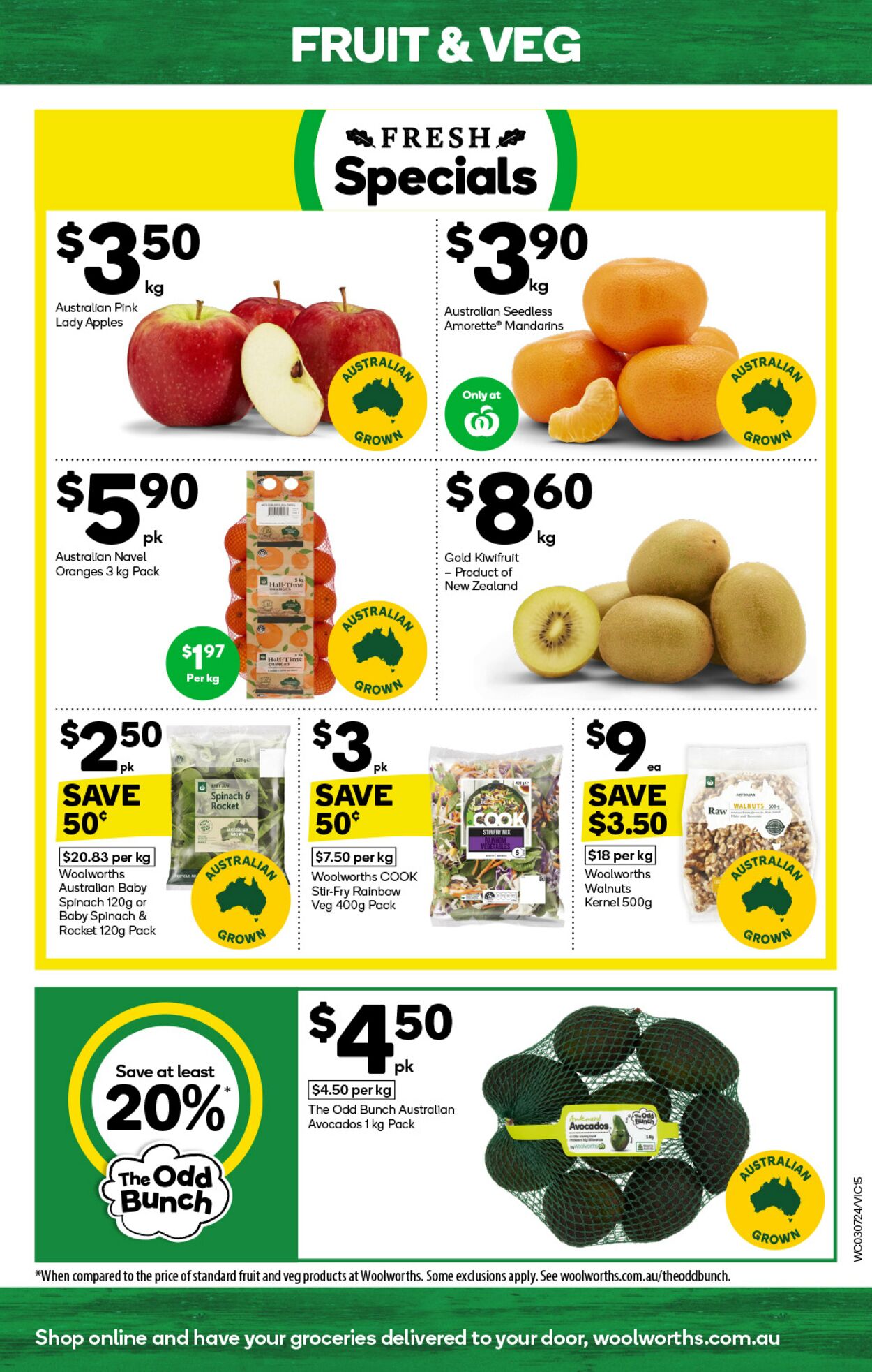 Catalogue Woolworths 03.07.2024 - 09.07.2024