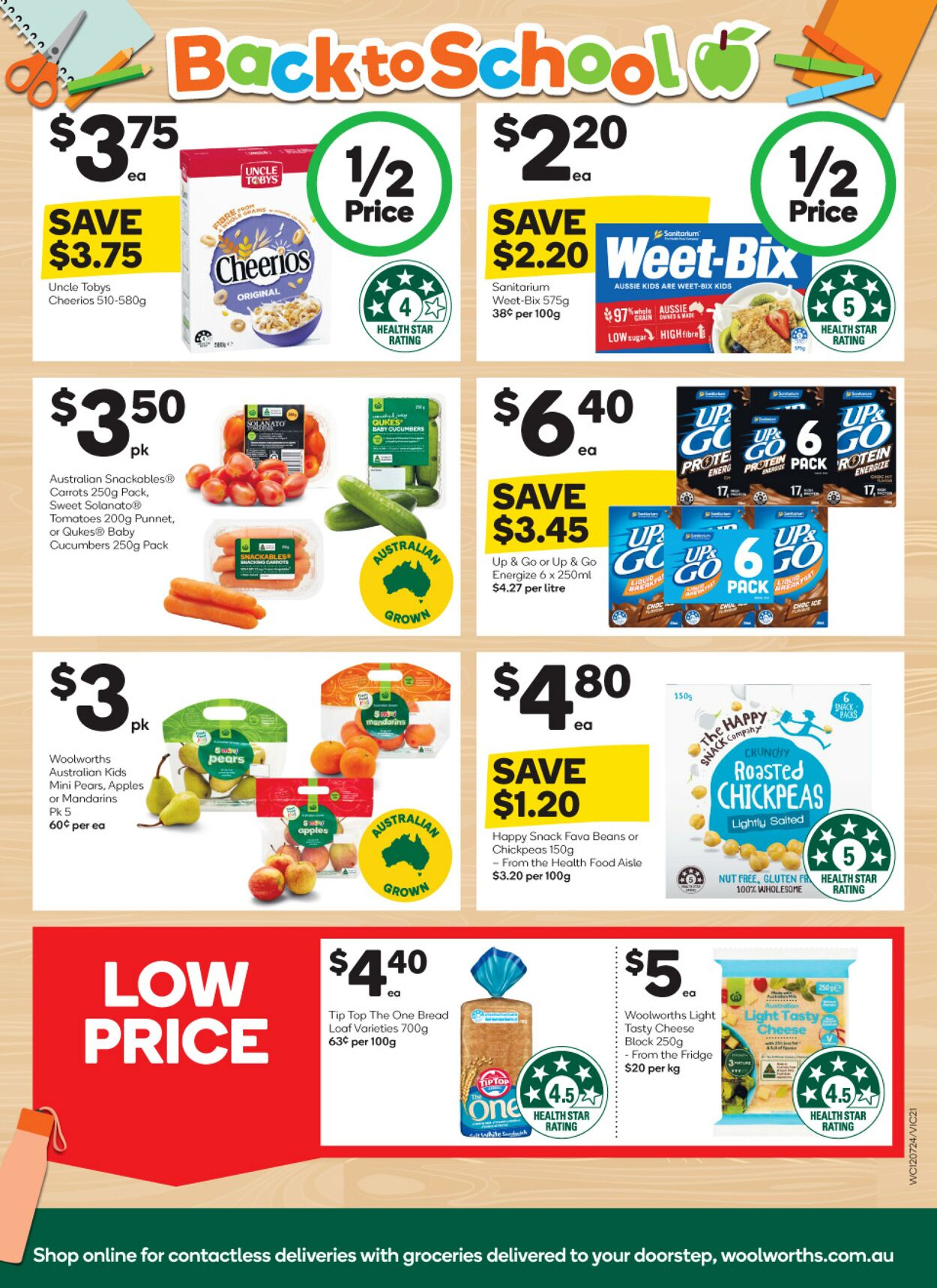 Catalogue Woolworths 12.07.2023 - 18.07.2023