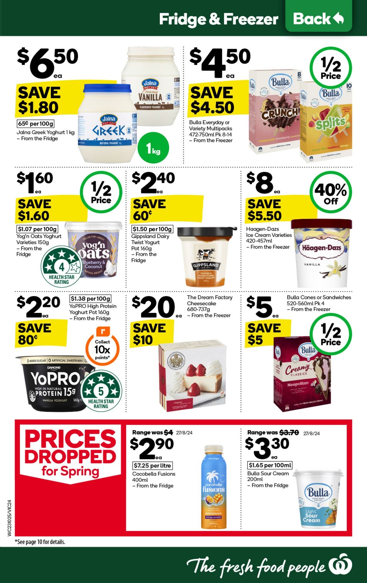 Catalogue Woolworths 23.10.2024 - 29.10.2024