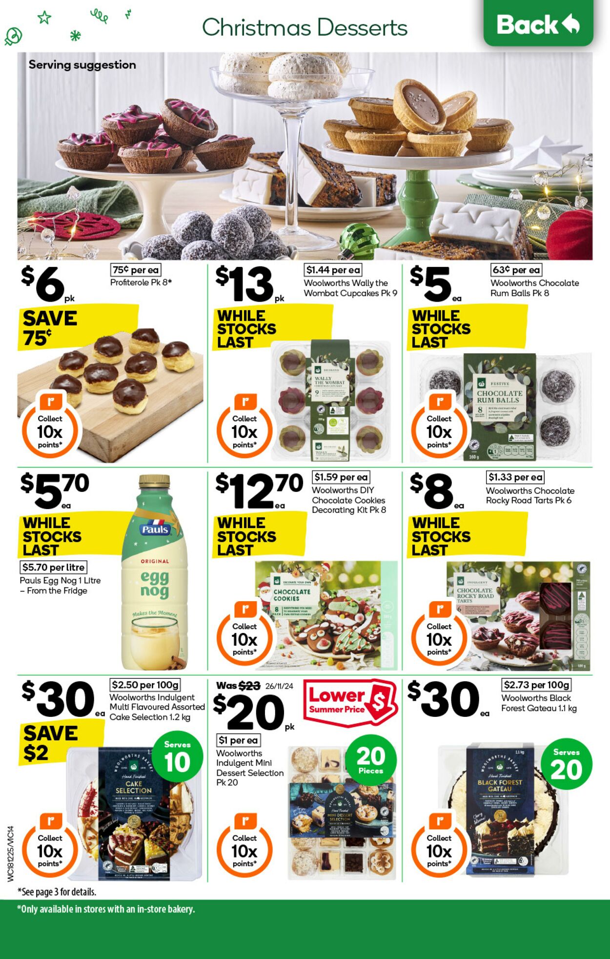 Catalogue Woolworths 18.12.2024 - 24.12.2024