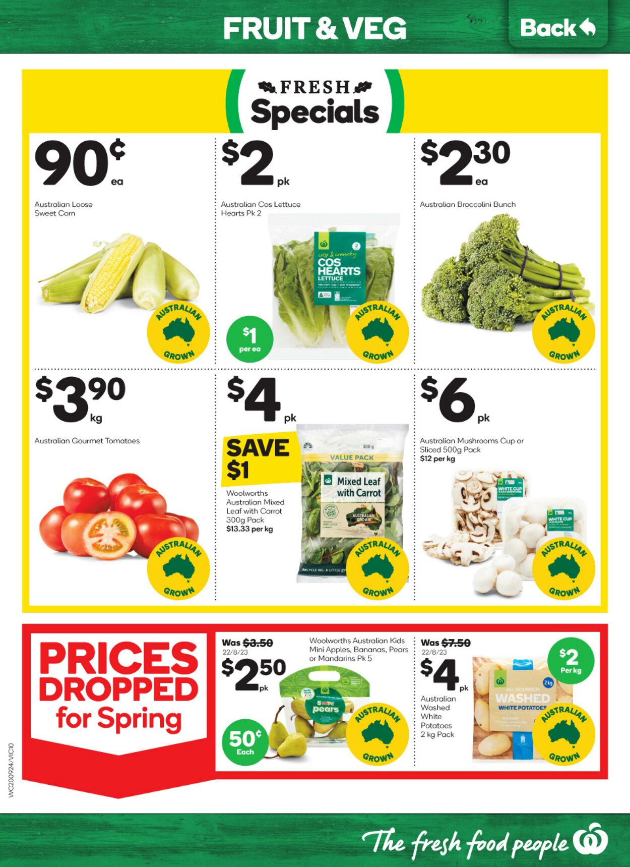 Catalogue Woolworths 20.09.2023 - 26.09.2023