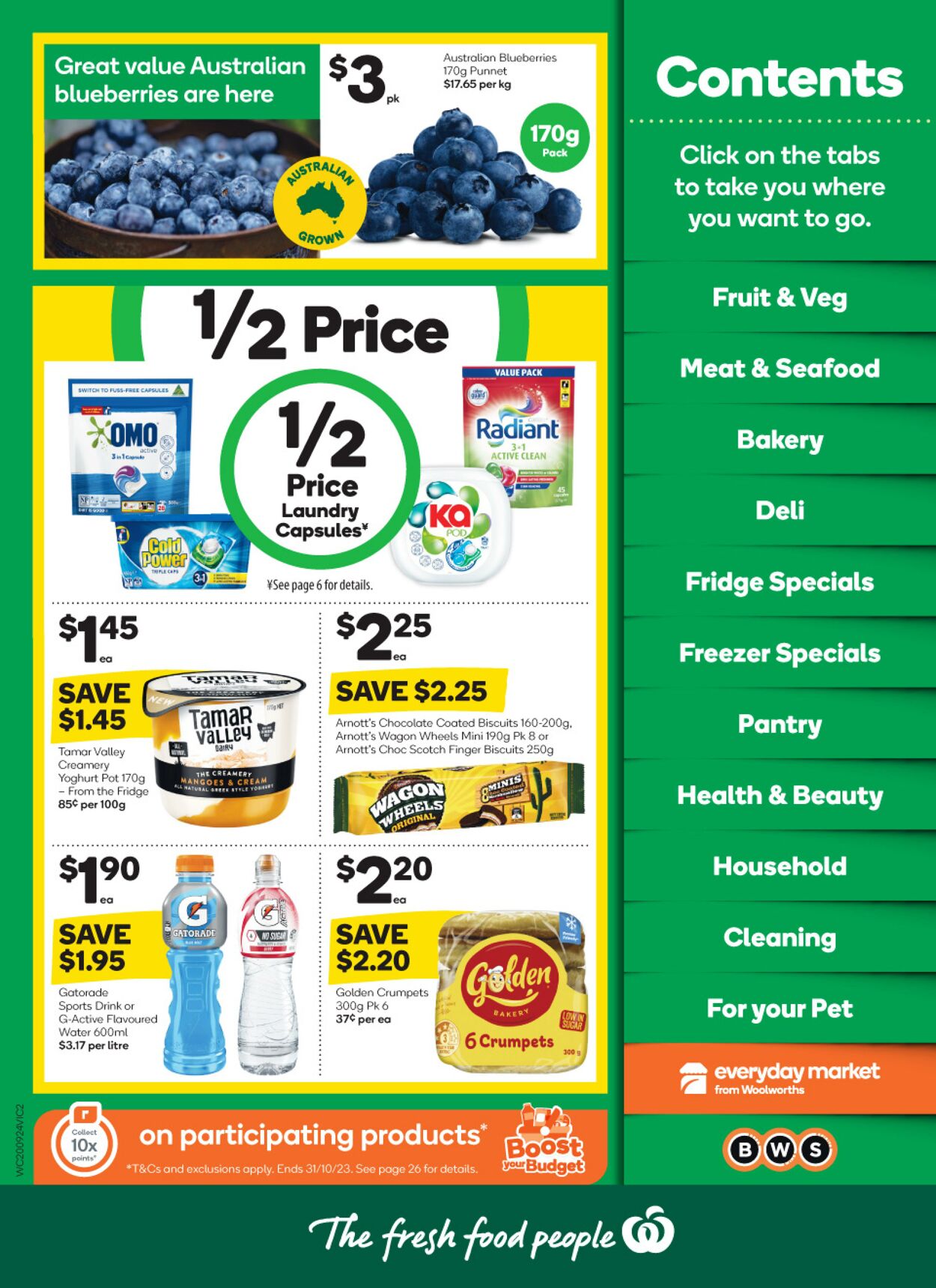 Catalogue Woolworths 20.09.2023 - 26.09.2023