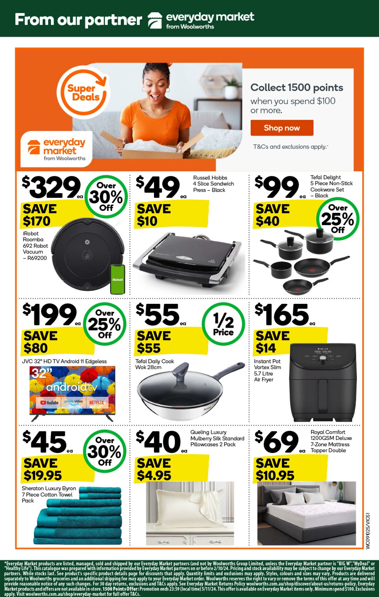 Catalogue Woolworths 09.10.2024 - 15.10.2024