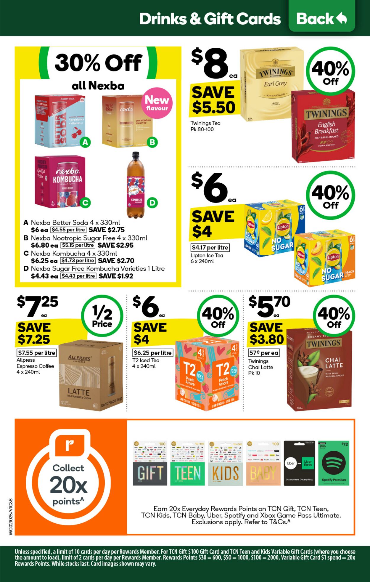 Catalogue Woolworths 02.10.2024 - 08.10.2024