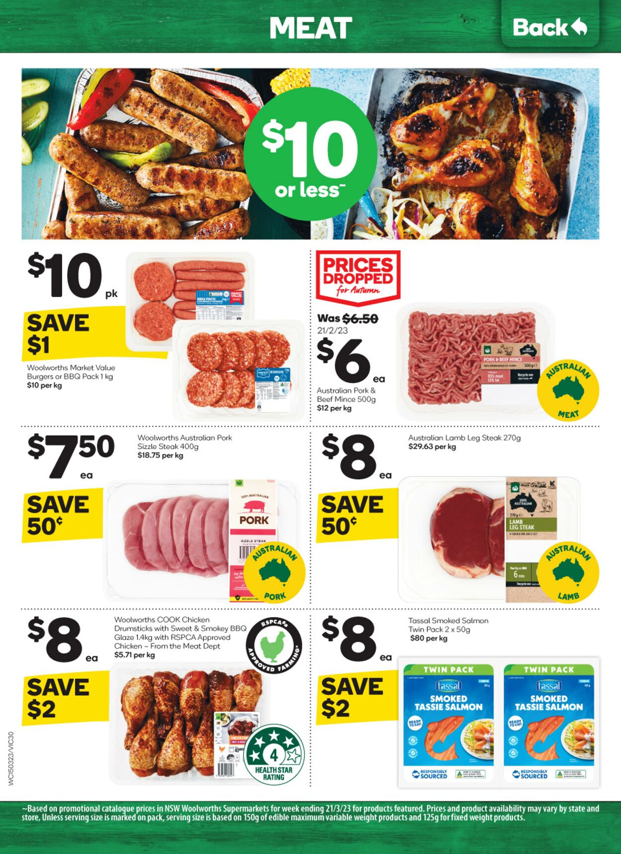 Catalogue Woolworths 15.03.2023 - 21.03.2023