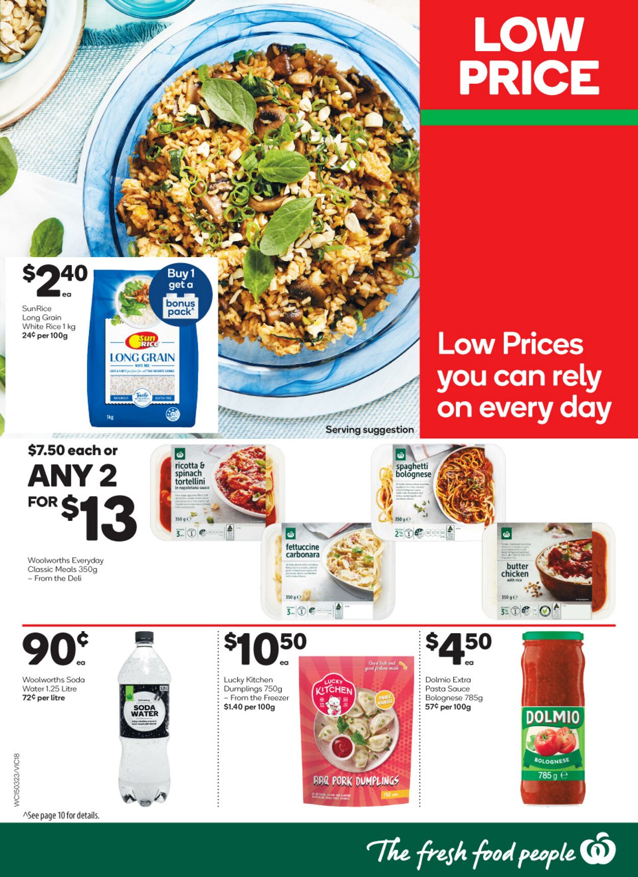 Catalogue Woolworths 15.03.2023 - 21.03.2023