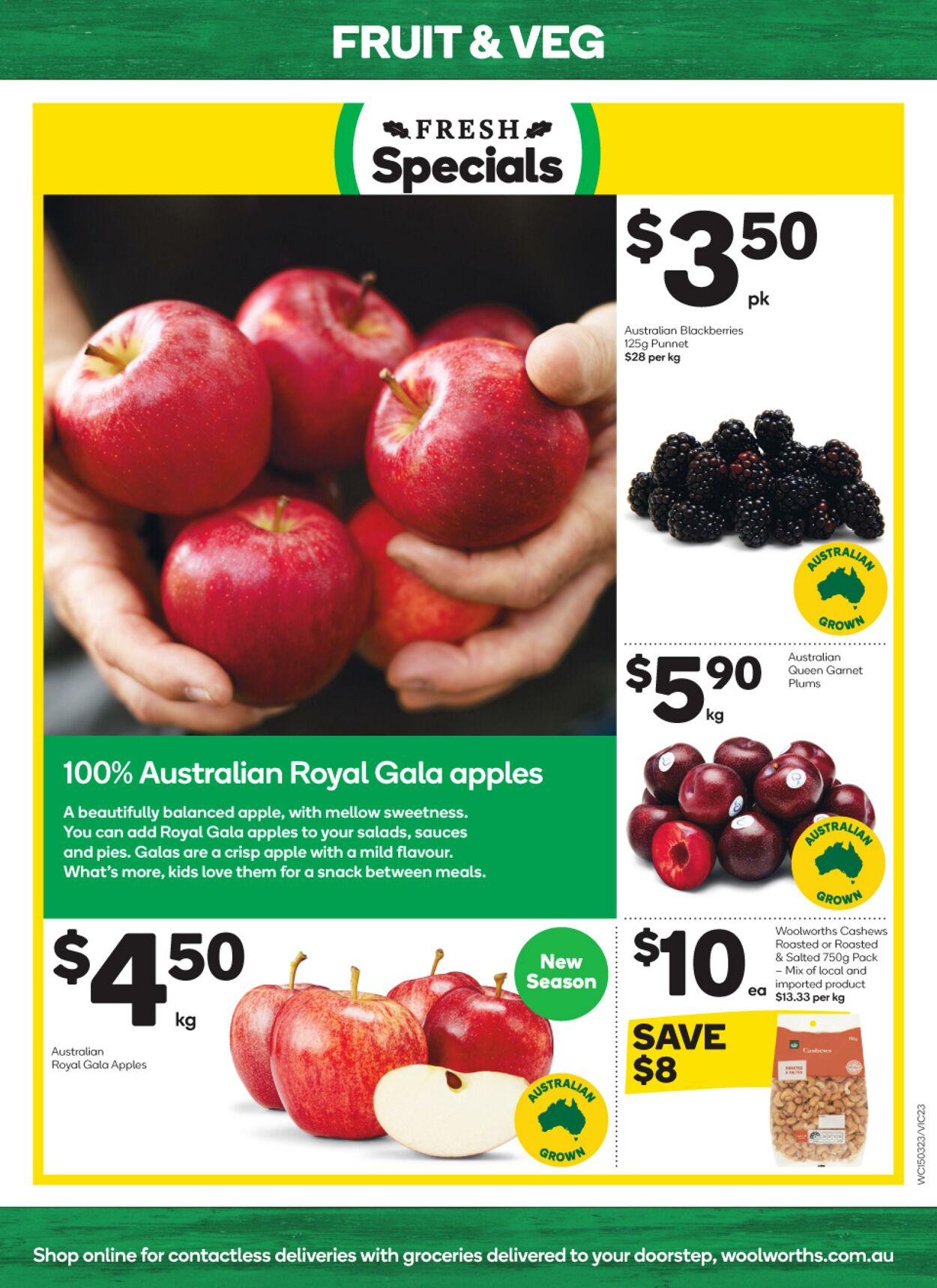 Catalogue Woolworths 15.03.2023 - 21.03.2023