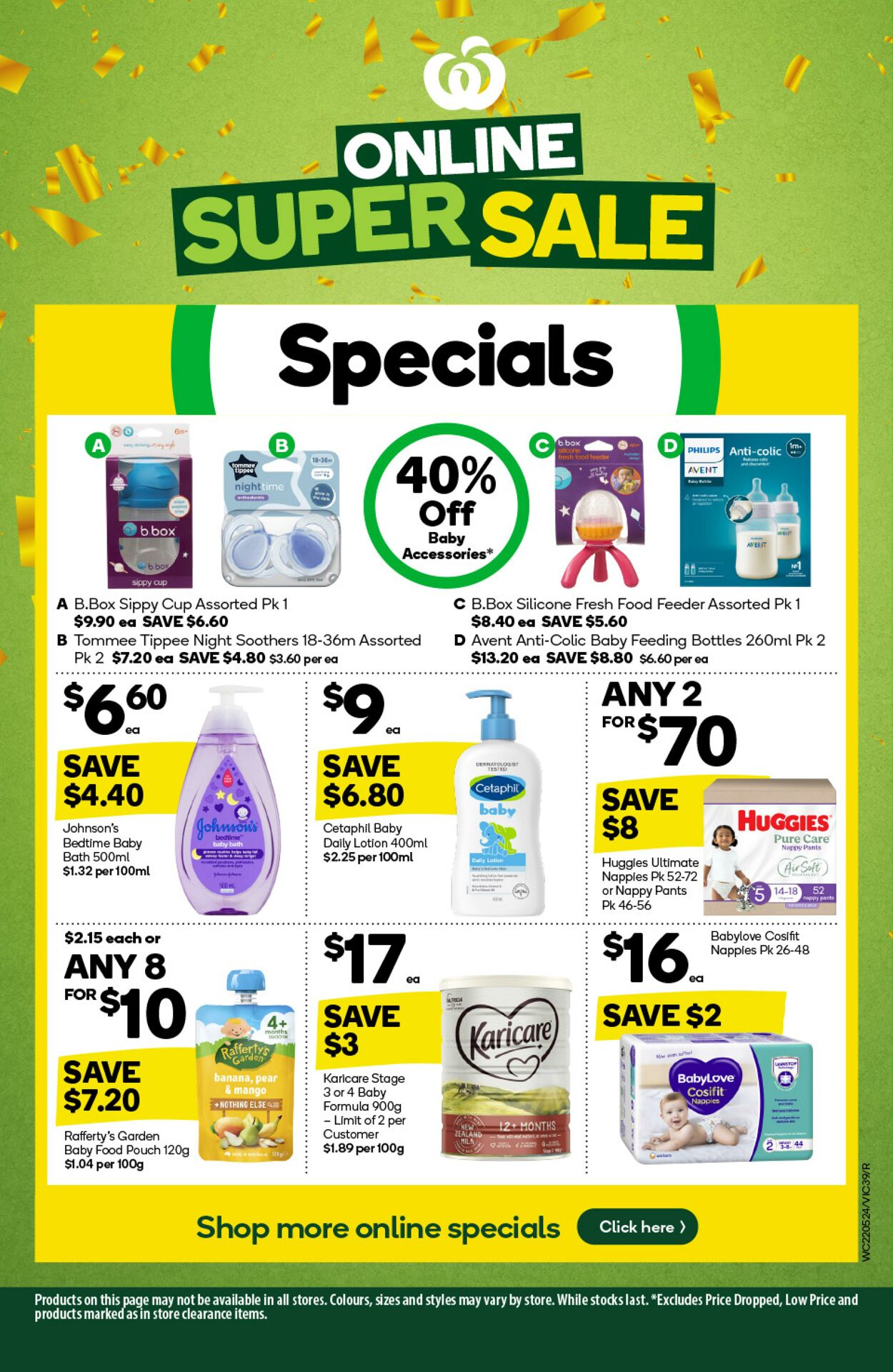 Catalogue Woolworths 22.05.2024 - 28.05.2024