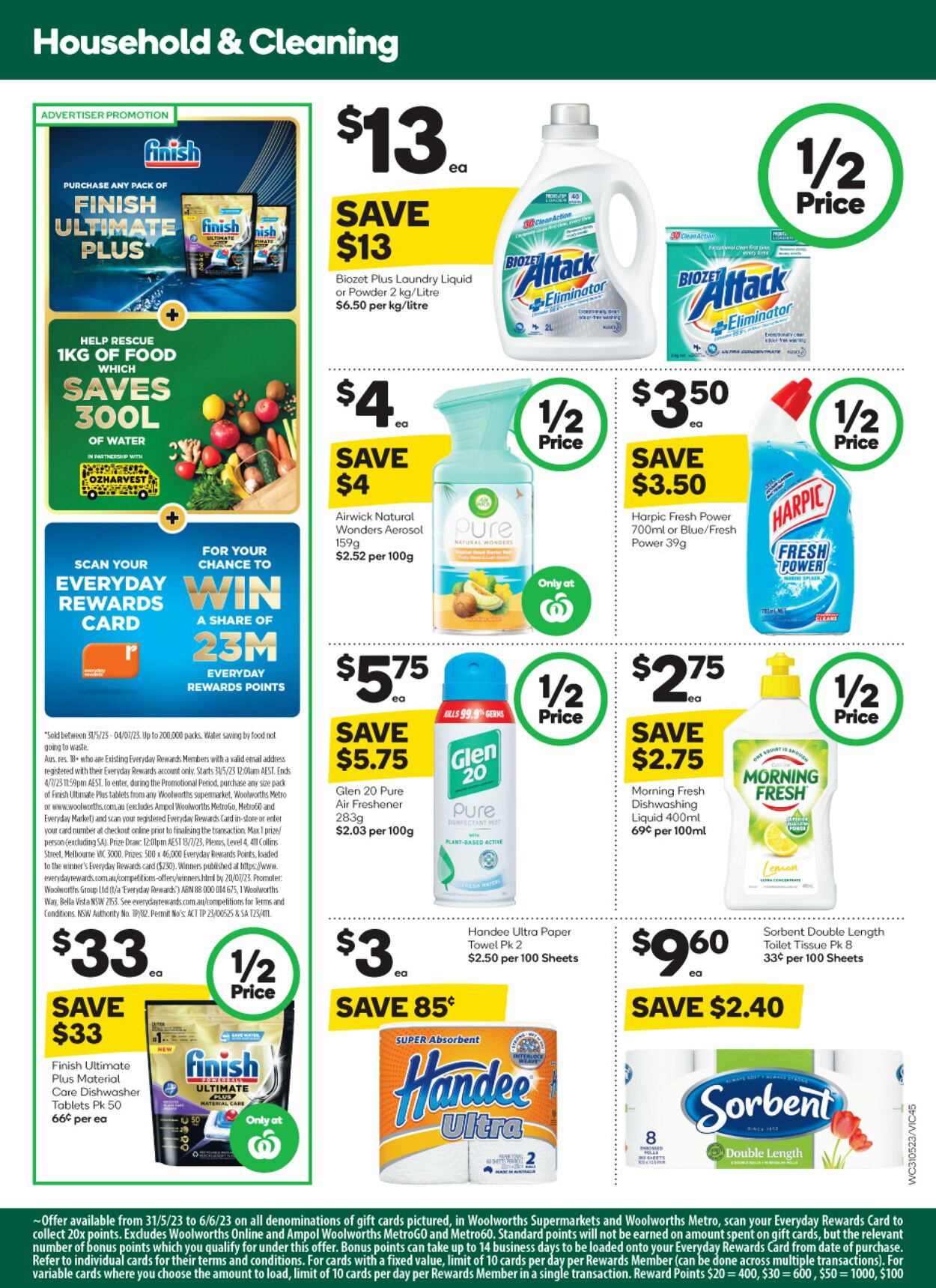 Catalogue Woolworths 31.05.2023 - 06.06.2023