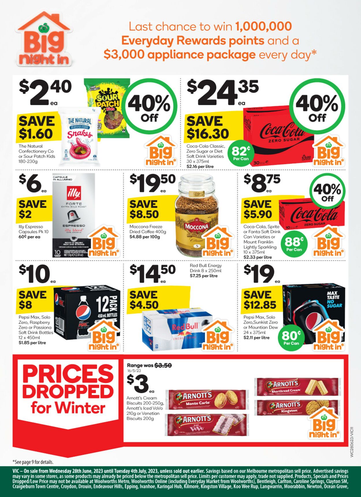 Catalogue Woolworths 28.06.2023 - 04.07.2023