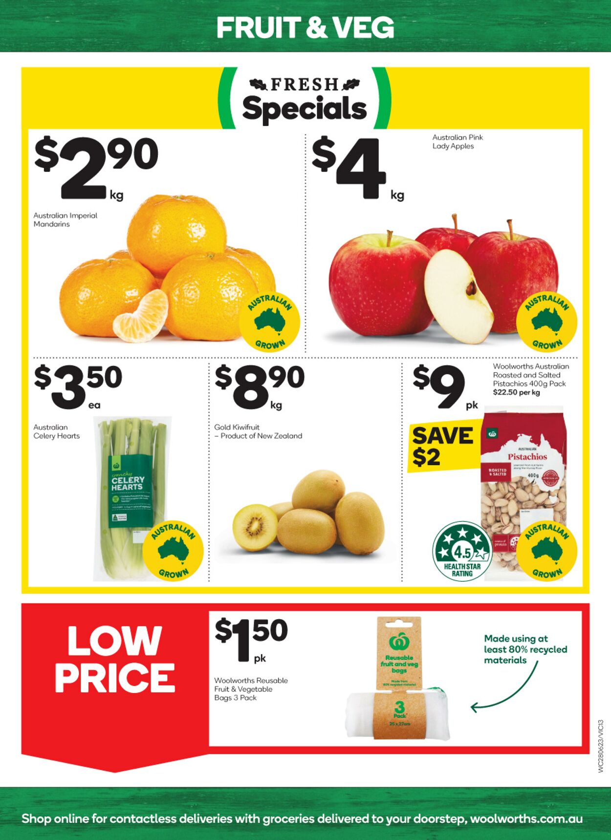 Catalogue Woolworths 28.06.2023 - 04.07.2023